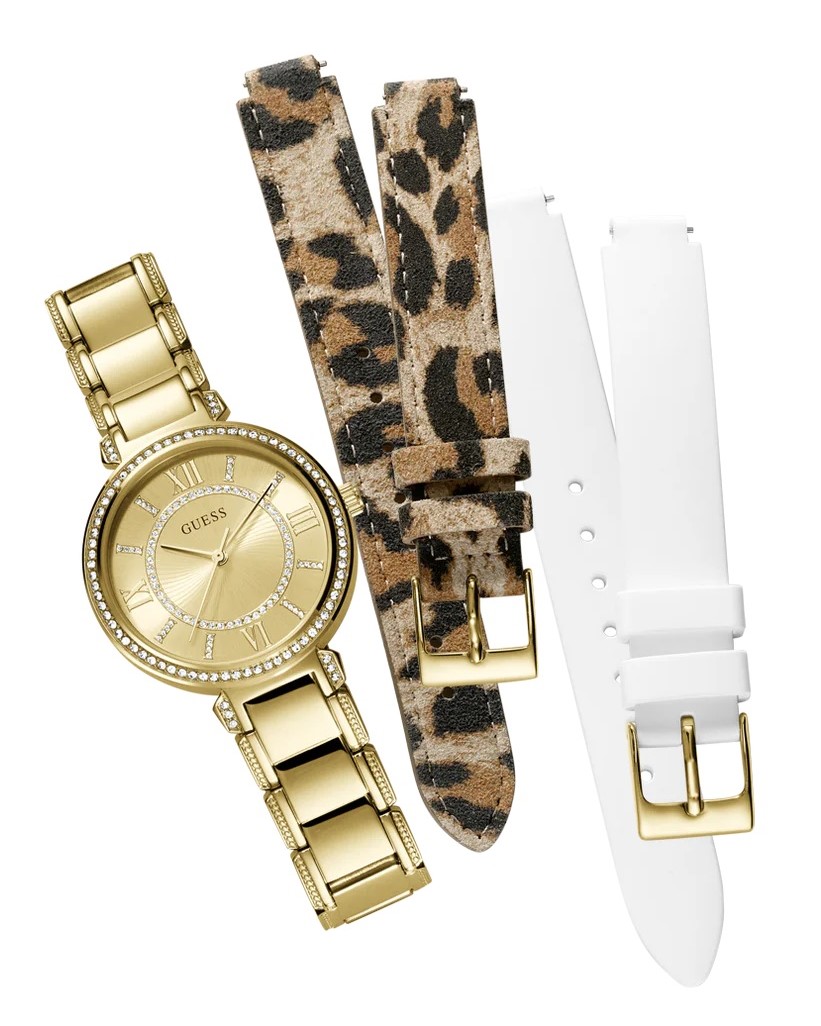 ĐỒNG HỒ NỮ GUESS LADIES GOLD TONE ANALOG WATCH GW0588L1 9