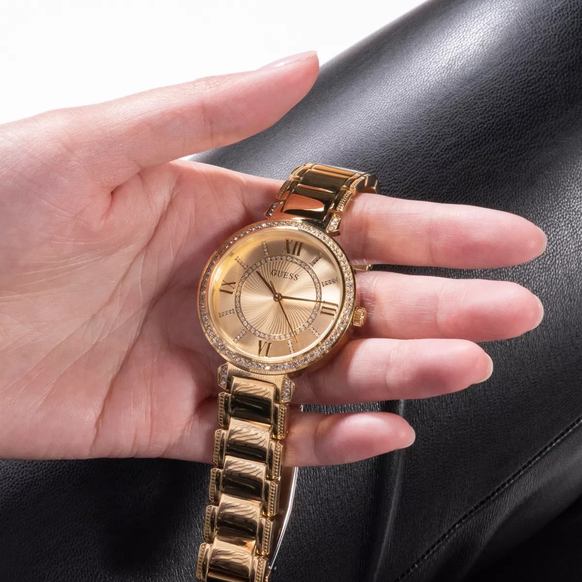 ĐỒNG HỒ NỮ GUESS LADIES GOLD TONE ANALOG WATCH GW0588L1 10