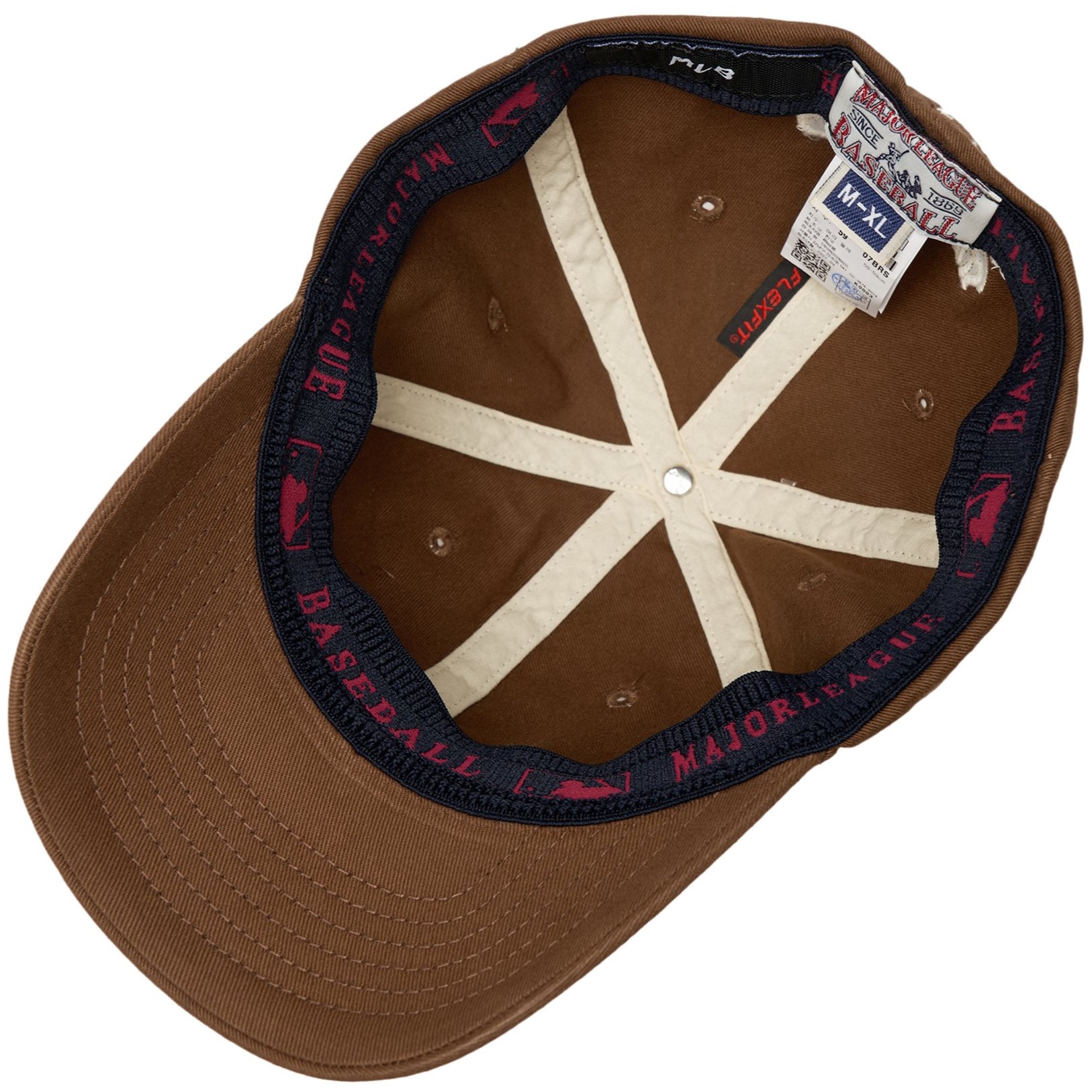 Nón MLB LA Unisex Fielder Flex Ball Cap LA Dodgers Brown 3ACP1901N-07BRS 1