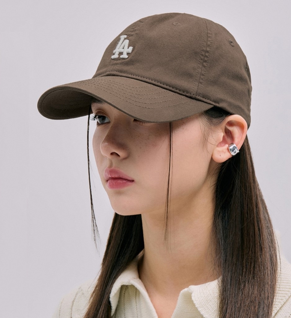 Nón MLB LA Unisex Fielder Flex Ball Cap LA Dodgers Brown 3ACP1901N-07BRS 3