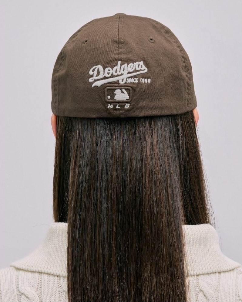 Nón MLB LA Unisex Fielder Flex Ball Cap LA Dodgers Brown 3ACP1901N-07BRS 5