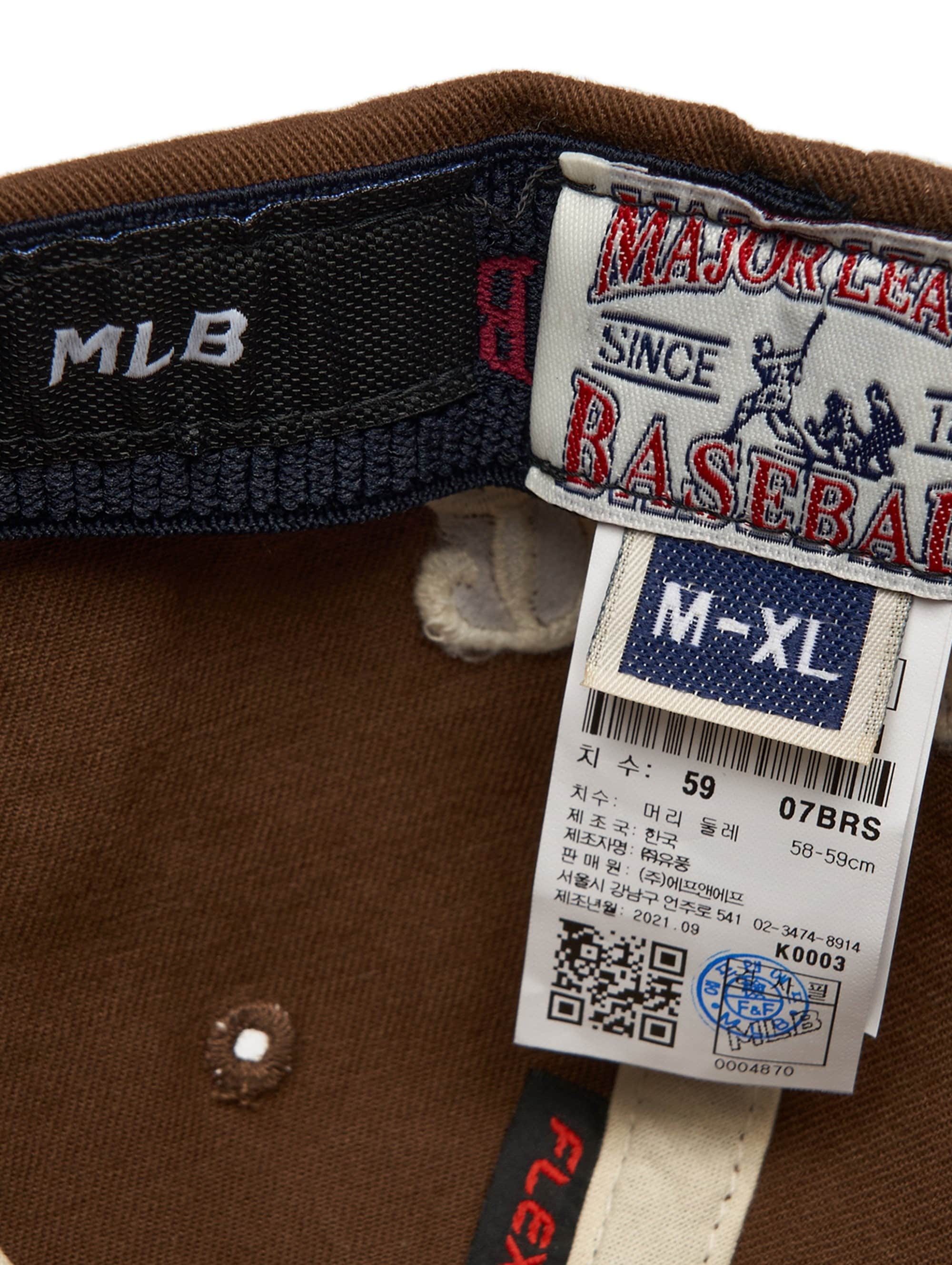 Nón MLB LA Unisex Fielder Flex Ball Cap LA Dodgers Brown 3ACP1901N-07BRS 9