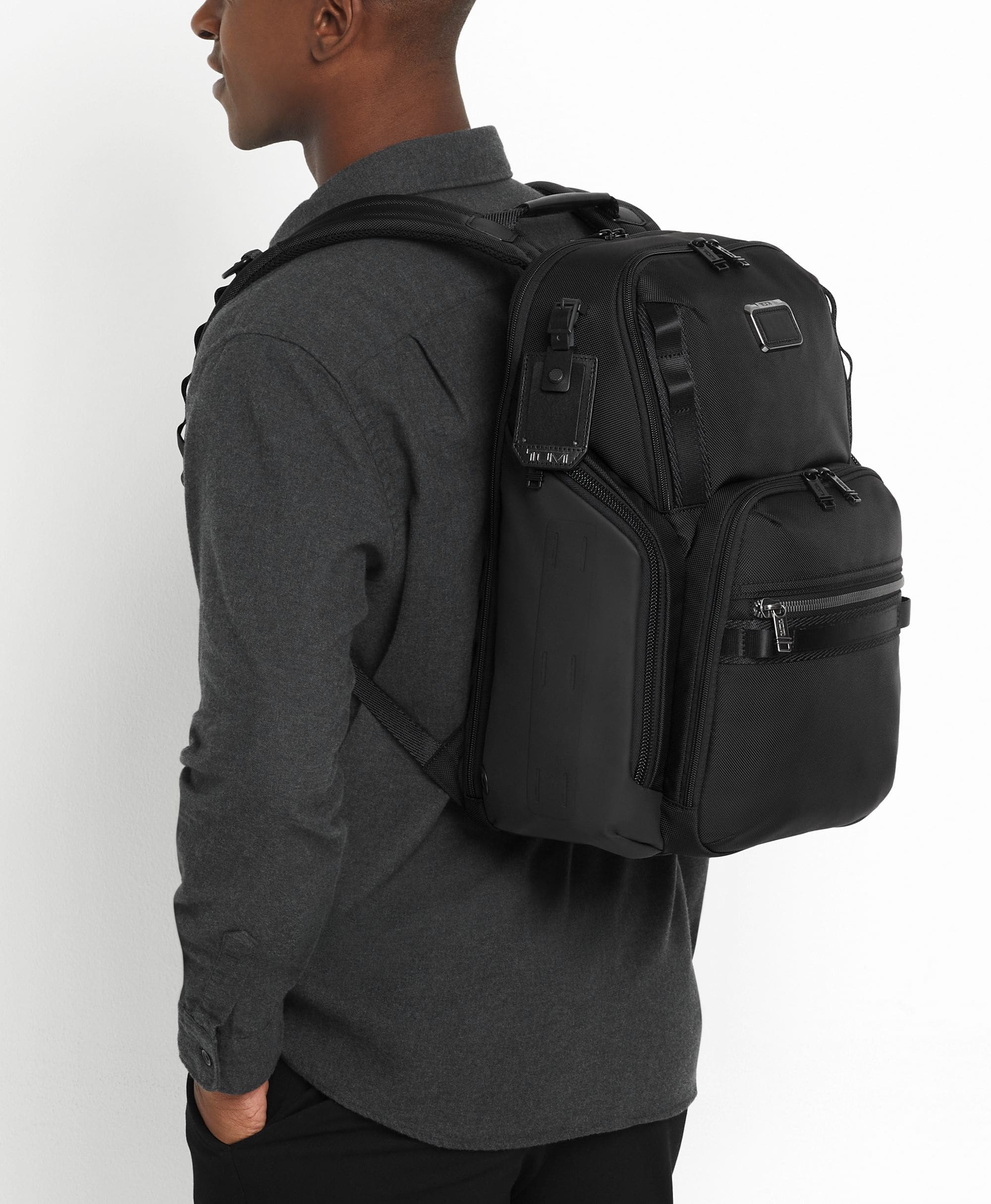 Balo du lịch Nam Tumi Alpha Bravo Search Backpack Navy 3