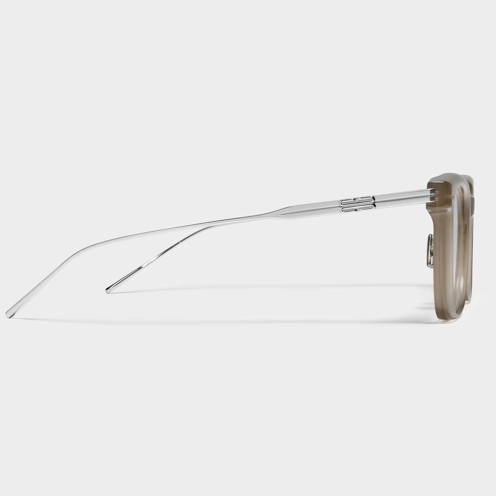 Mắt kính GM gọng cận Gentle Monster Zin BRC9 Clear Lenses Translucent Brown Acetate Frame 1