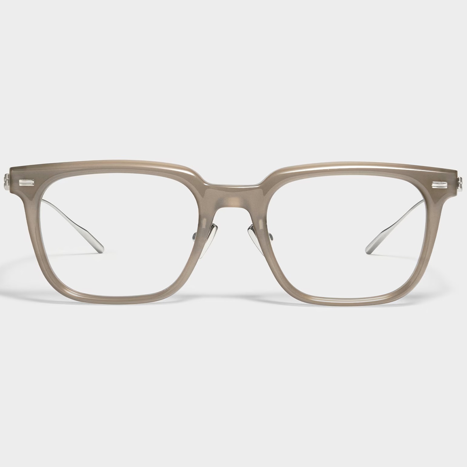 Mắt kính GM gọng cận Gentle Monster Zin BRC9 Clear Lenses Translucent Brown Acetate Frame 4