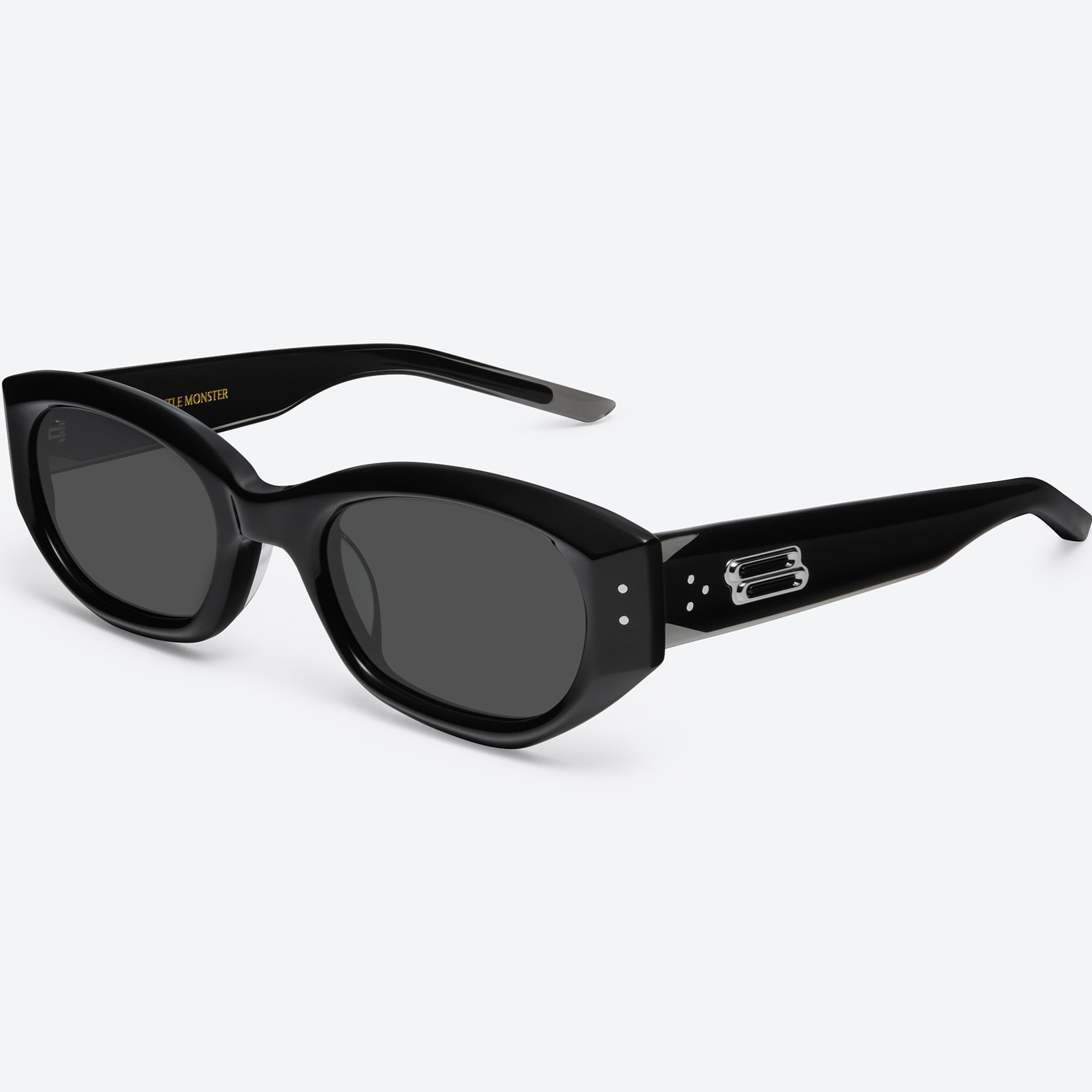 Mắt kính Gentle Monster Benven 01 Black Acetate Frame 2