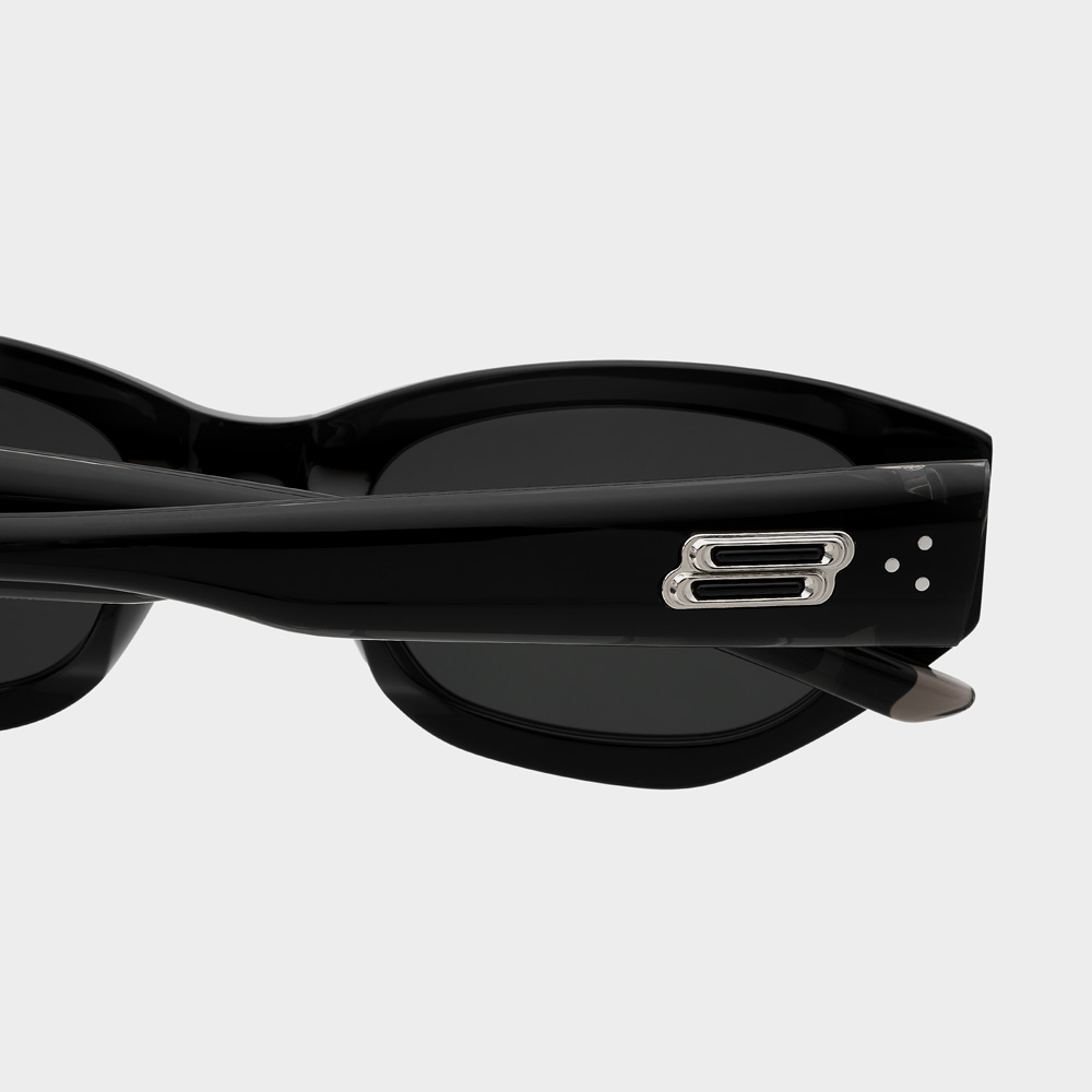 Mắt kính Gentle Monster Benven 01 Black Acetate Frame 4