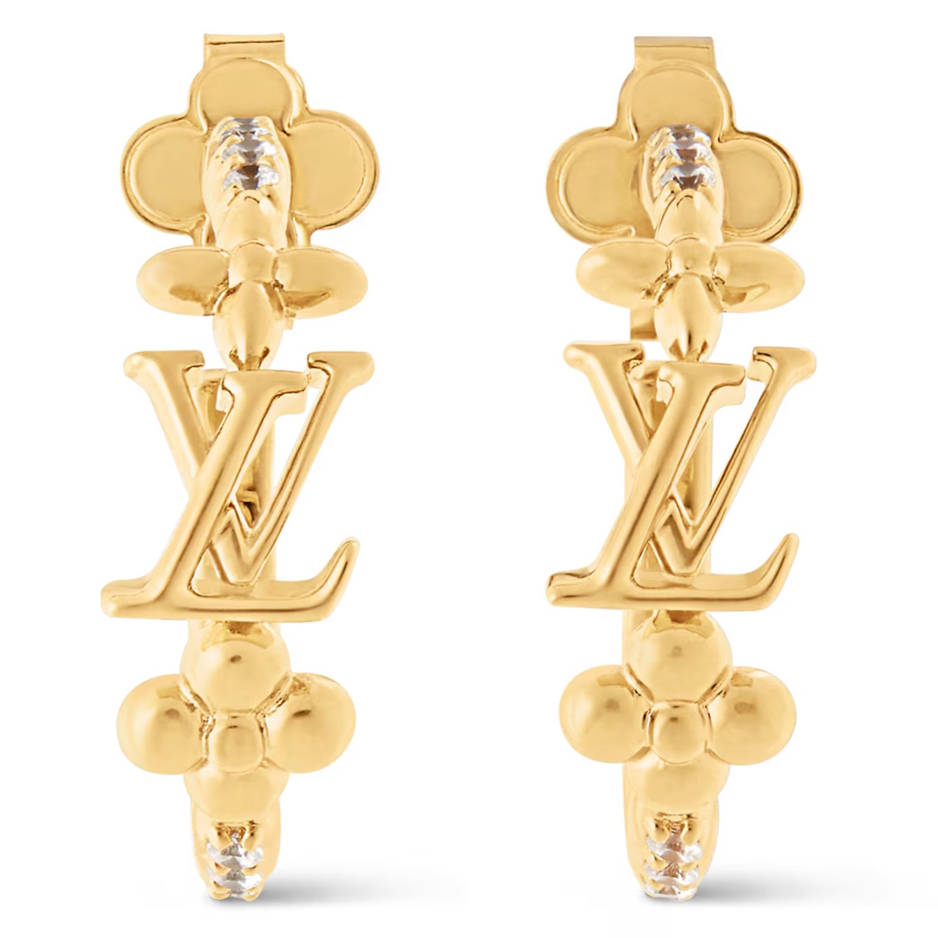 Hoa tai LV Iconic Earrings LV Initials and Monogram Flower Signatures 7