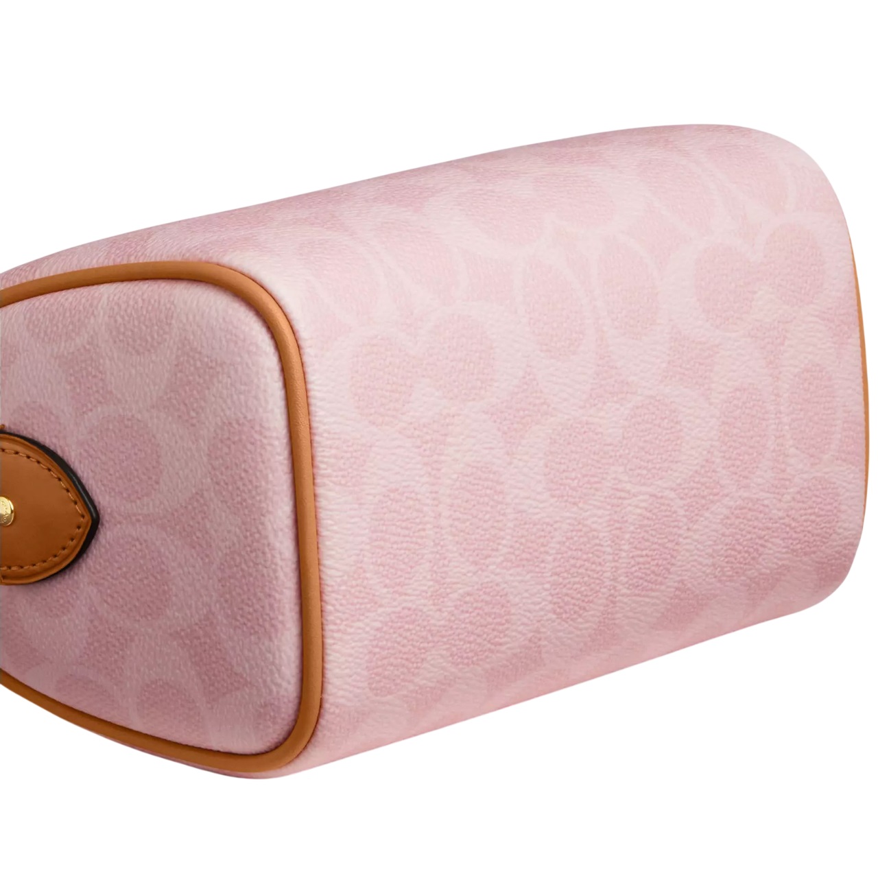 Túi Coach Mini Rowan Crossbody Bag In Signature Canvas With Charms Powder Pink CEK79 1