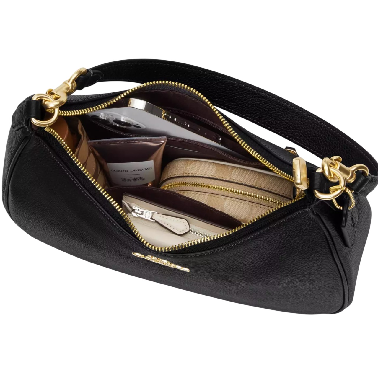 Túi kẹp nách Coach Teri Hobo Sandy Beige CJ517 2
