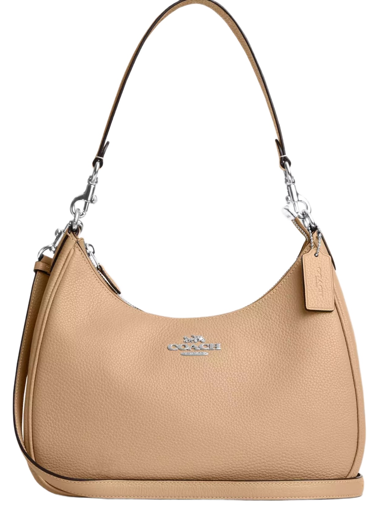 Túi kẹp nách Coach Teri Hobo Sandy Beige CJ517 3