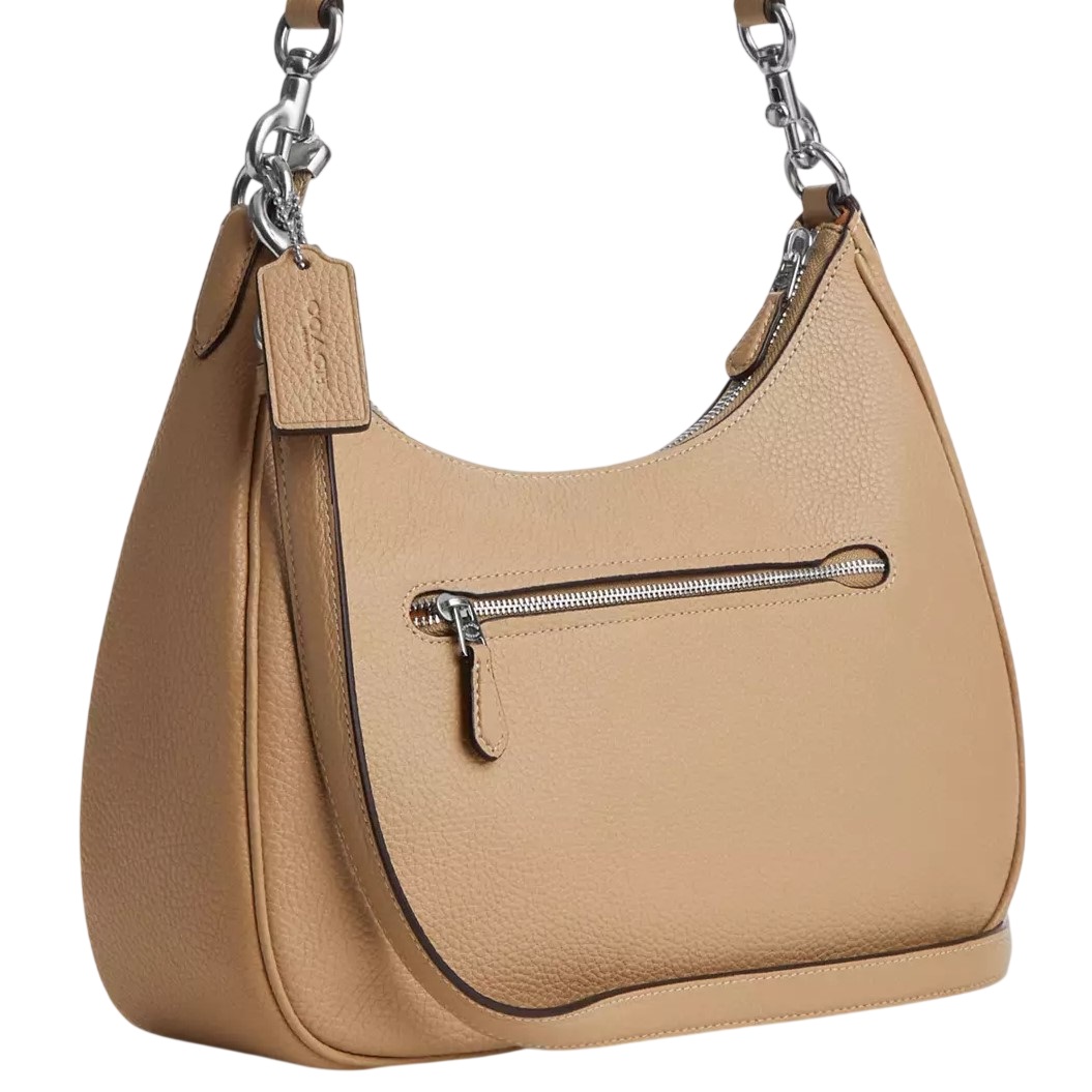 Túi kẹp nách Coach Teri Hobo Sandy Beige CJ517 7