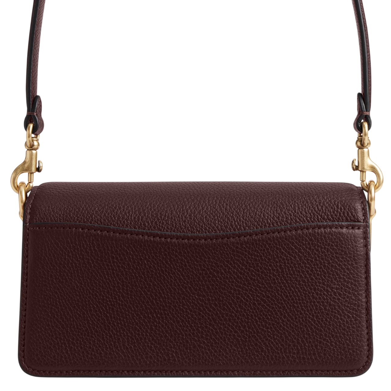 Túi Coach Polished Pebble Leather Tabby Shoulder Bag 20 Refresh Burgundy CY201 4