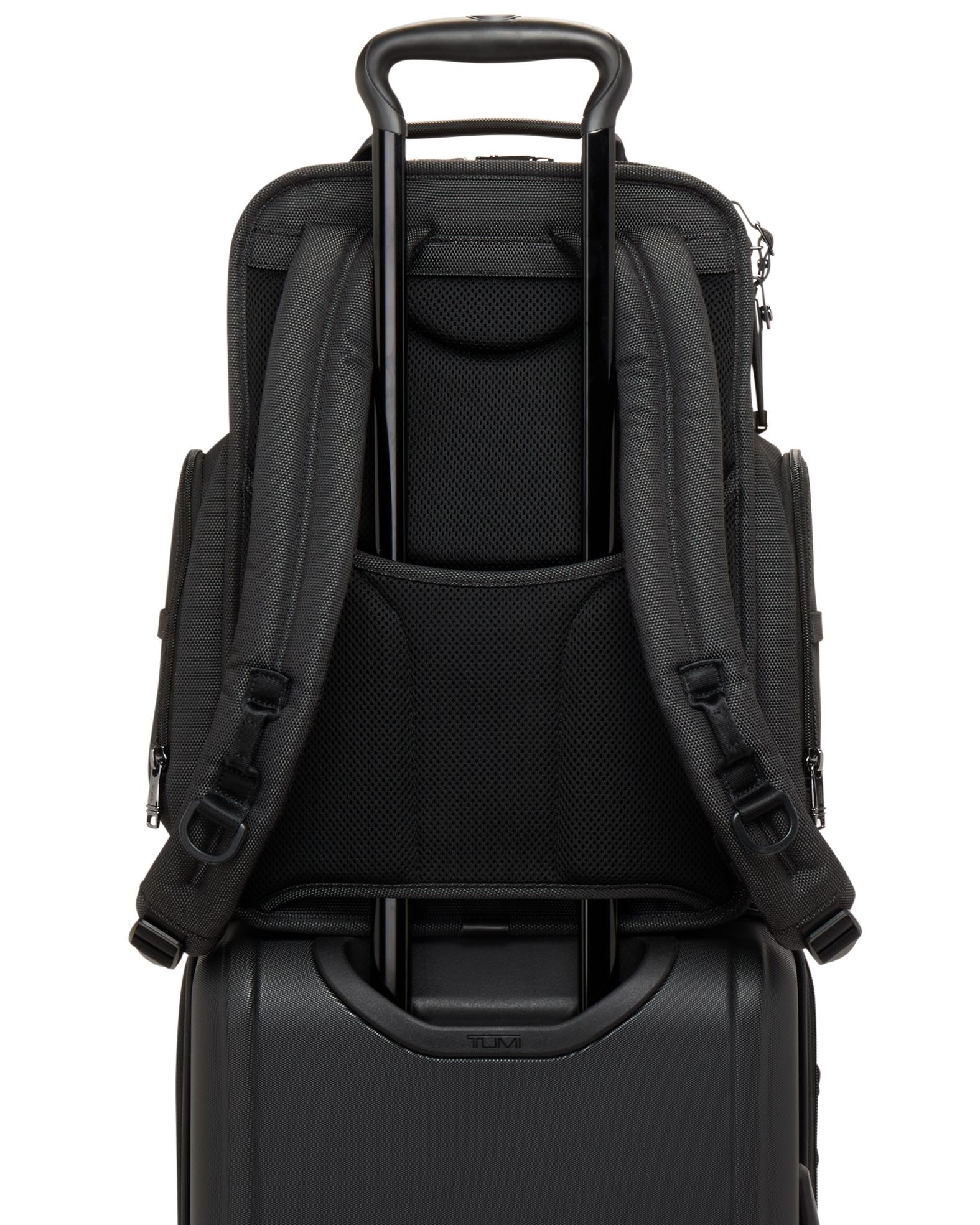 Balo Tumi Alpha Brief Pack Backpack Black Reflective T-Jacquard 152417A516 5