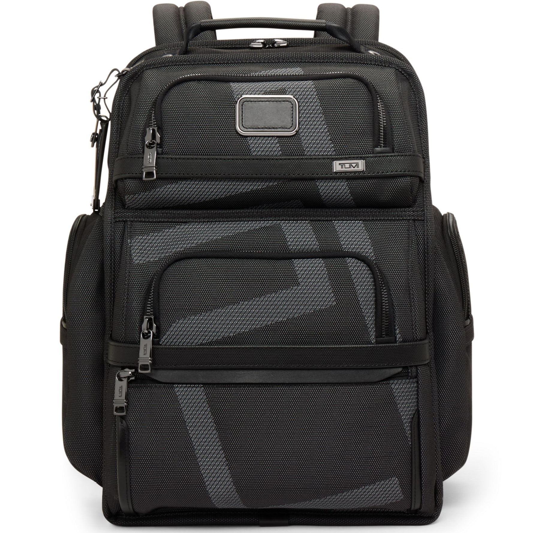 Balo Tumi Alpha Brief Pack Backpack Black Reflective T-Jacquard 152417A516 9