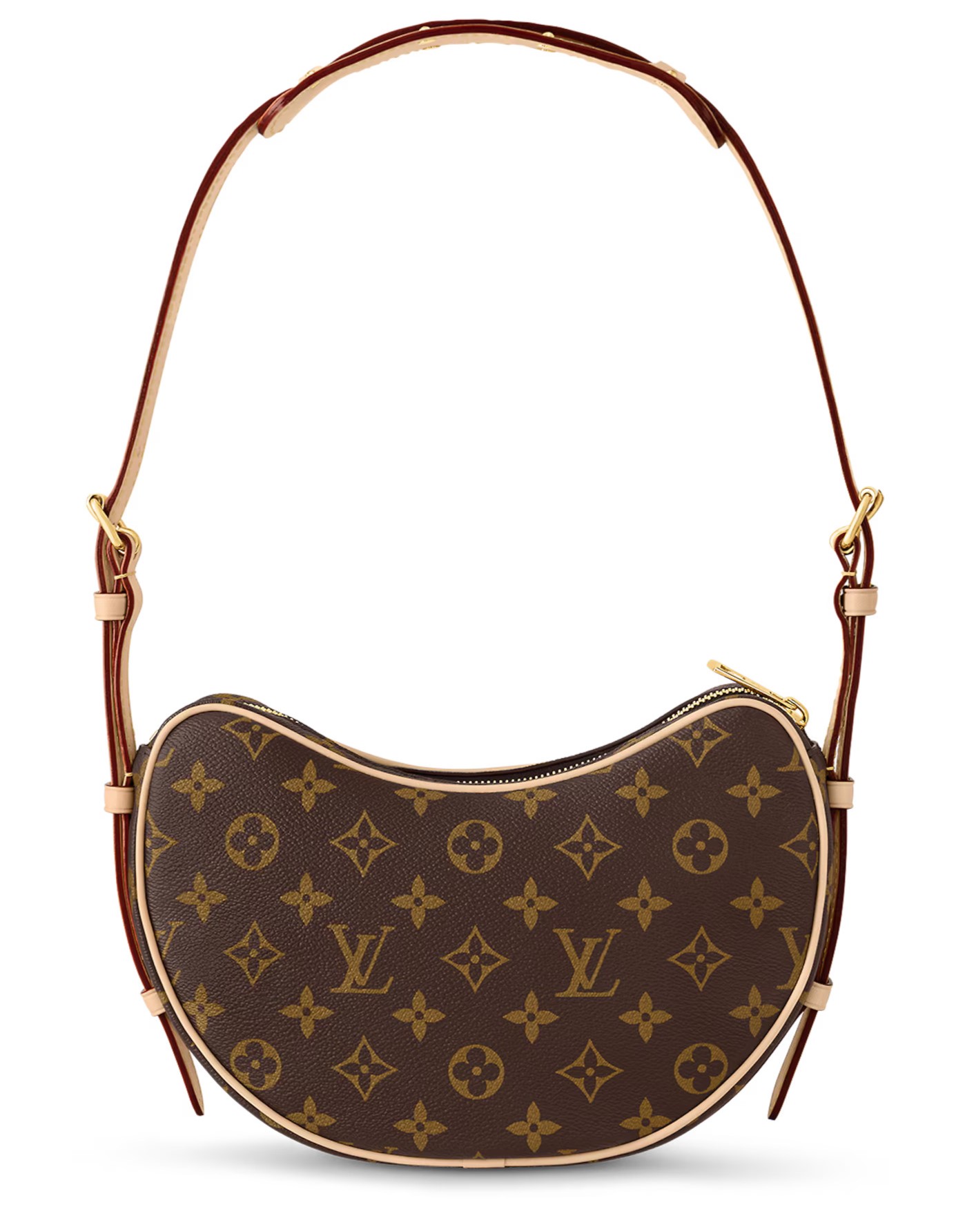 Túi xách nữ Louis Vuitton LV Croissant MM Monogram Coated Canvas 4