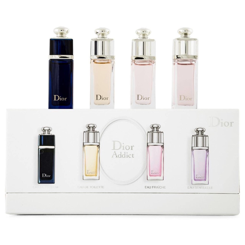 Bộ nước hoa Dior Addict La Collection mini 4x5ml  Mifashop