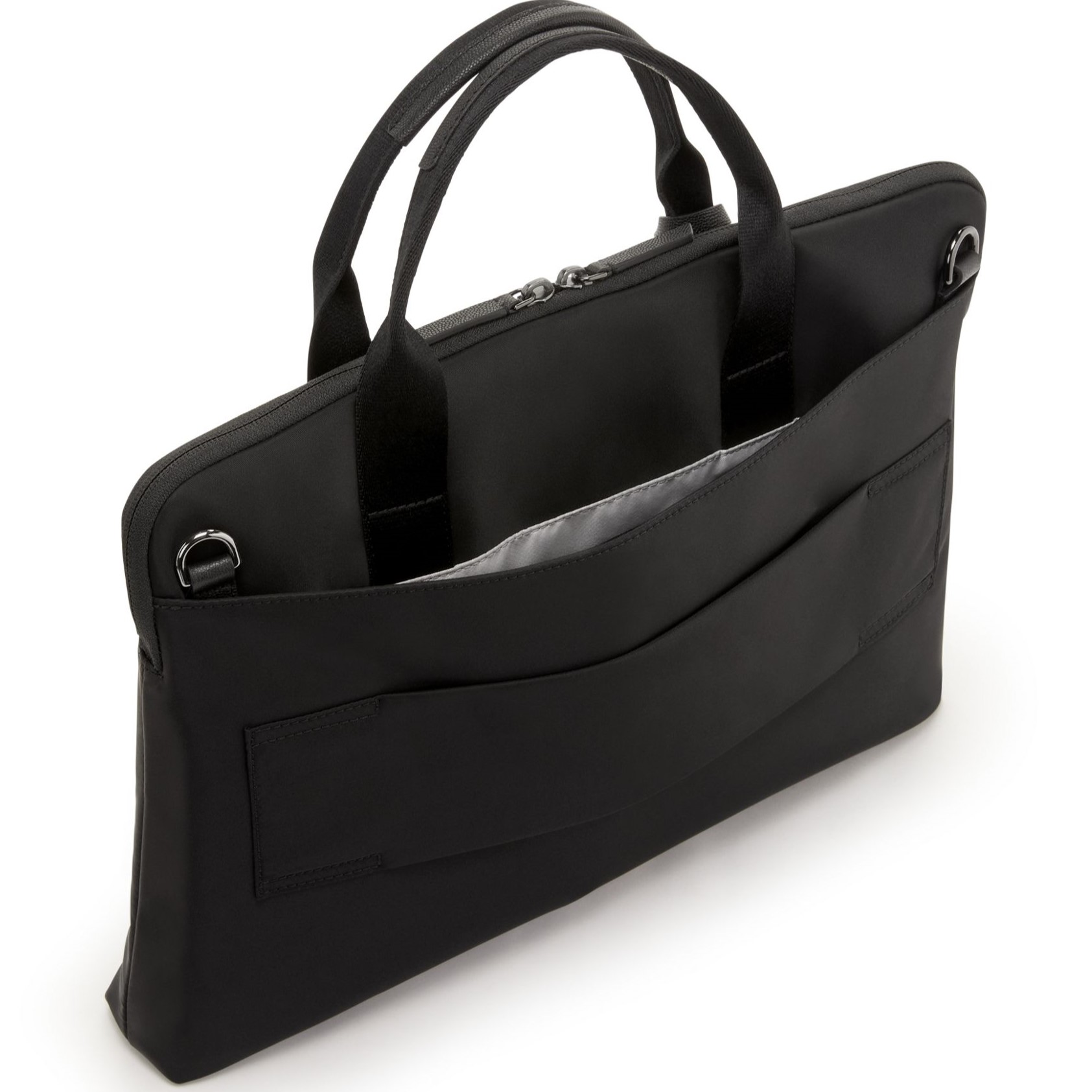 Cặp xách văn phòng Tumi Voyageur Benin Laptop Carrier Black Gunmetal 5
