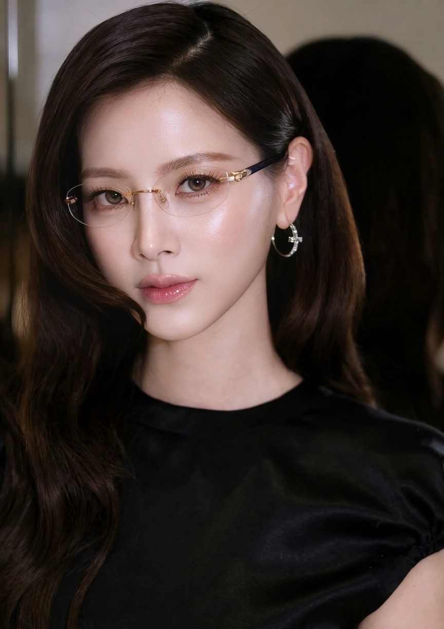 Kính Mắt Cận Cartier Gold Black Transparent CT0318O 001 5