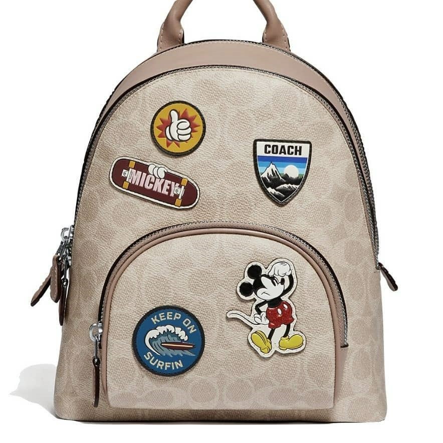 BALO NỮ COACH CARRIE BACKPACK 23 DISNEY COLLABORATION MICKEY MOUSE 9