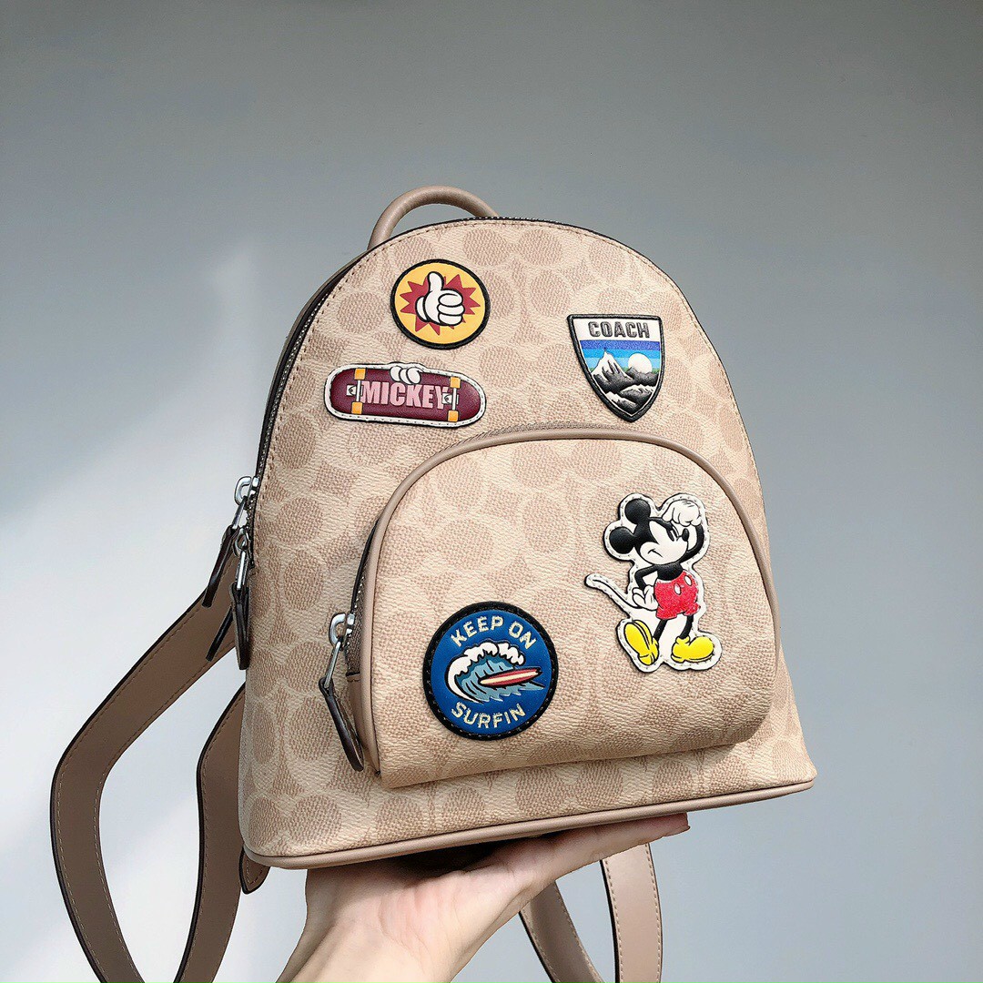 BALO NỮ COACH CARRIE BACKPACK 23 DISNEY COLLABORATION MICKEY MOUSE 12