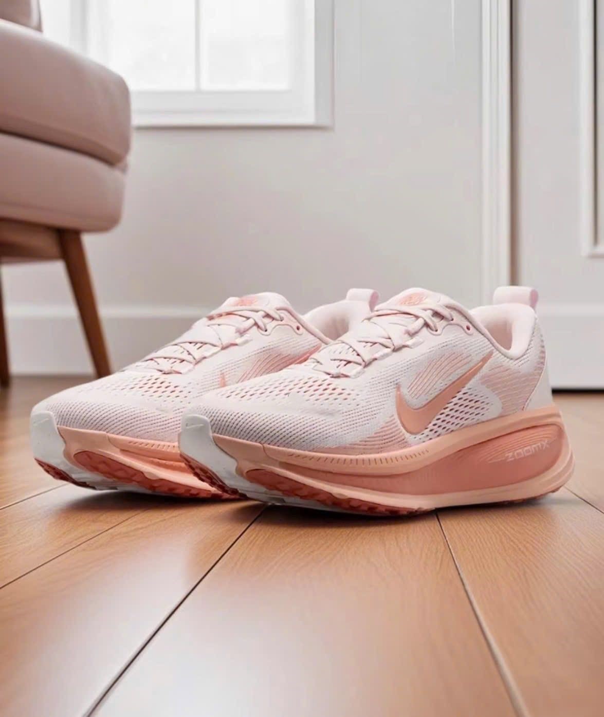 Giày Nike nữ Vomero 18 Running Shoes Light Soft Pink Madder Root HM6804-601 2
