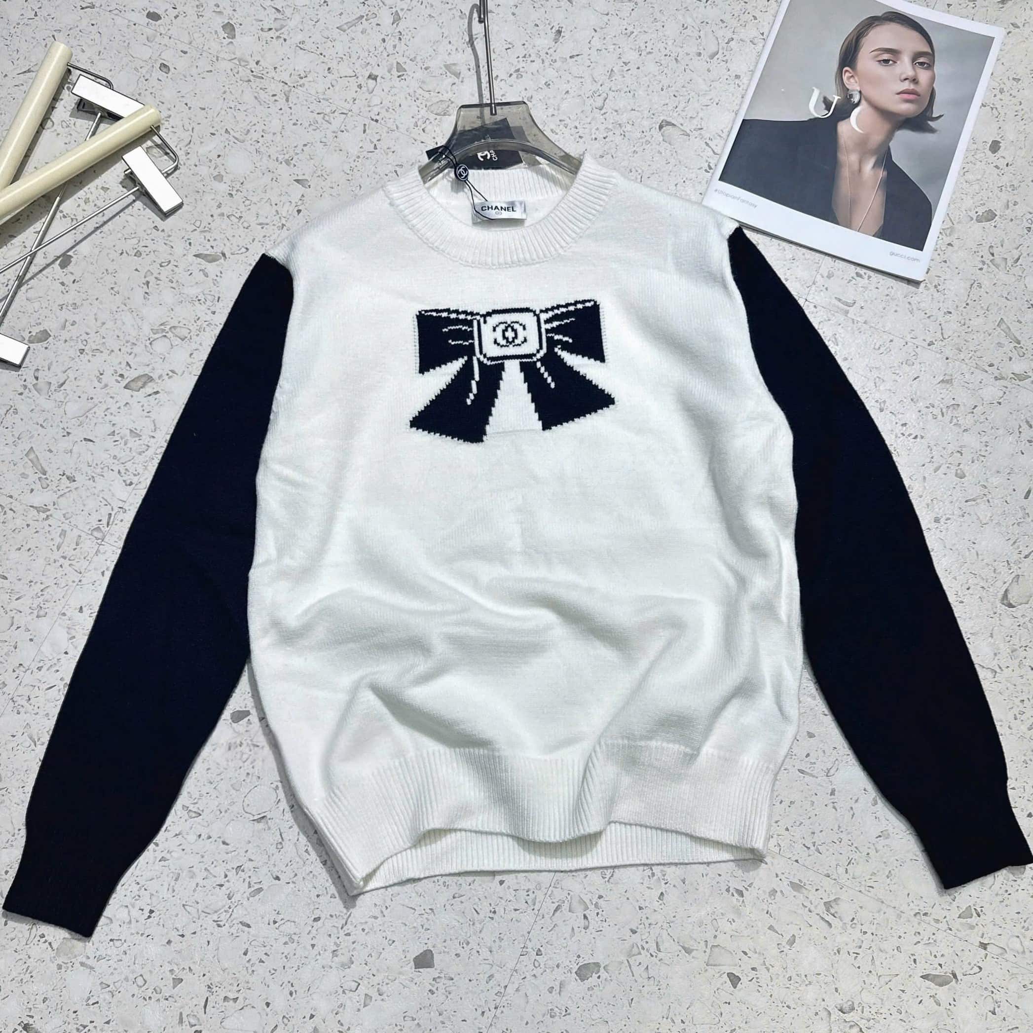 Áo Chanel Sweater Wool And Cashmere 3