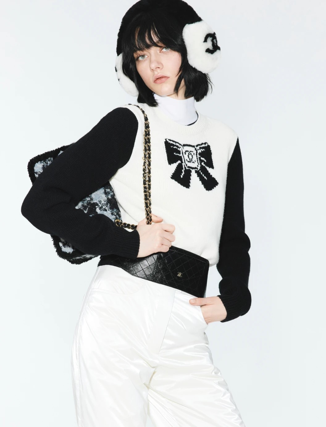 Áo Chanel Sweater Wool And Cashmere 5