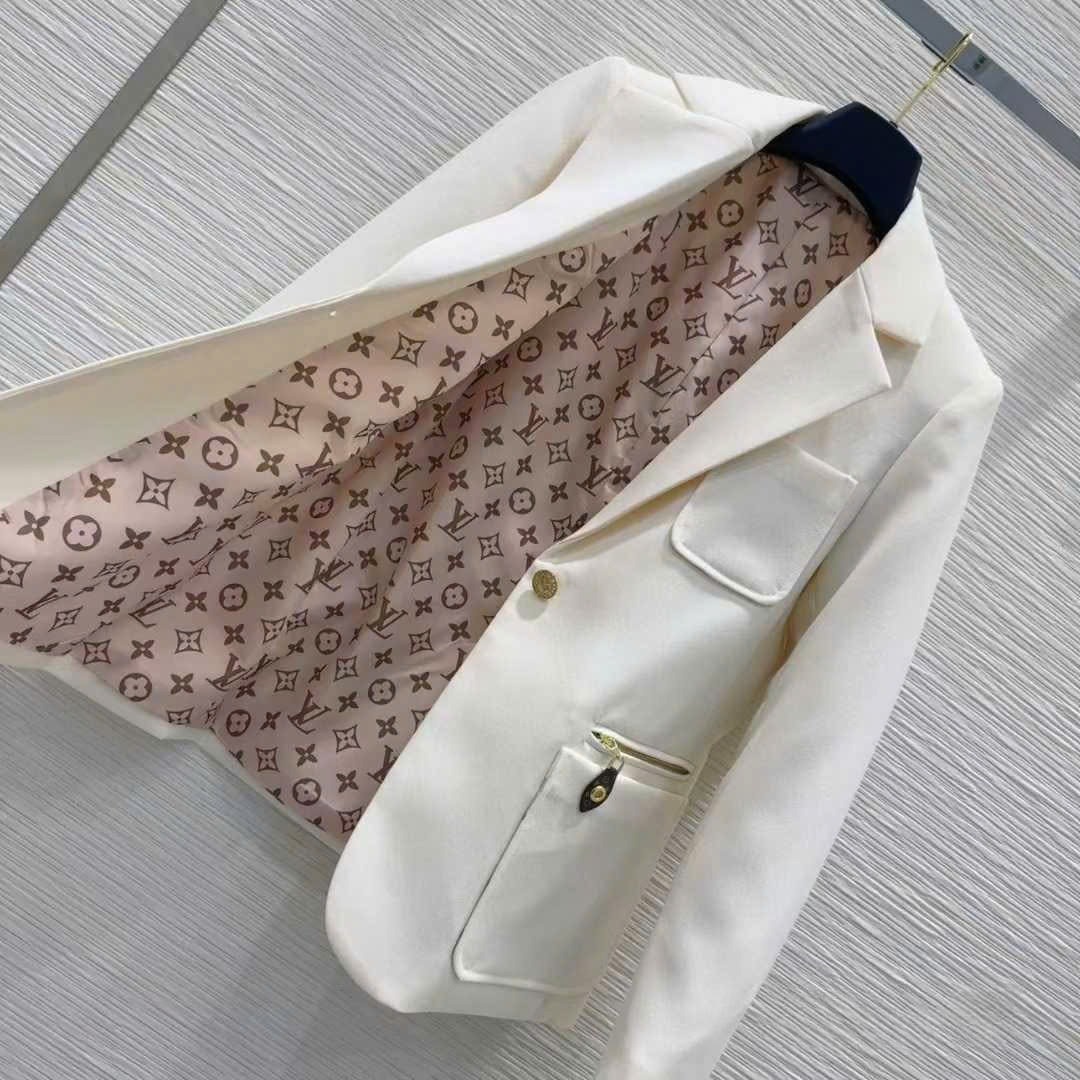 Áo khoác vest LV Louis Vuitton Technical Gabardine Preppy Blazer 4