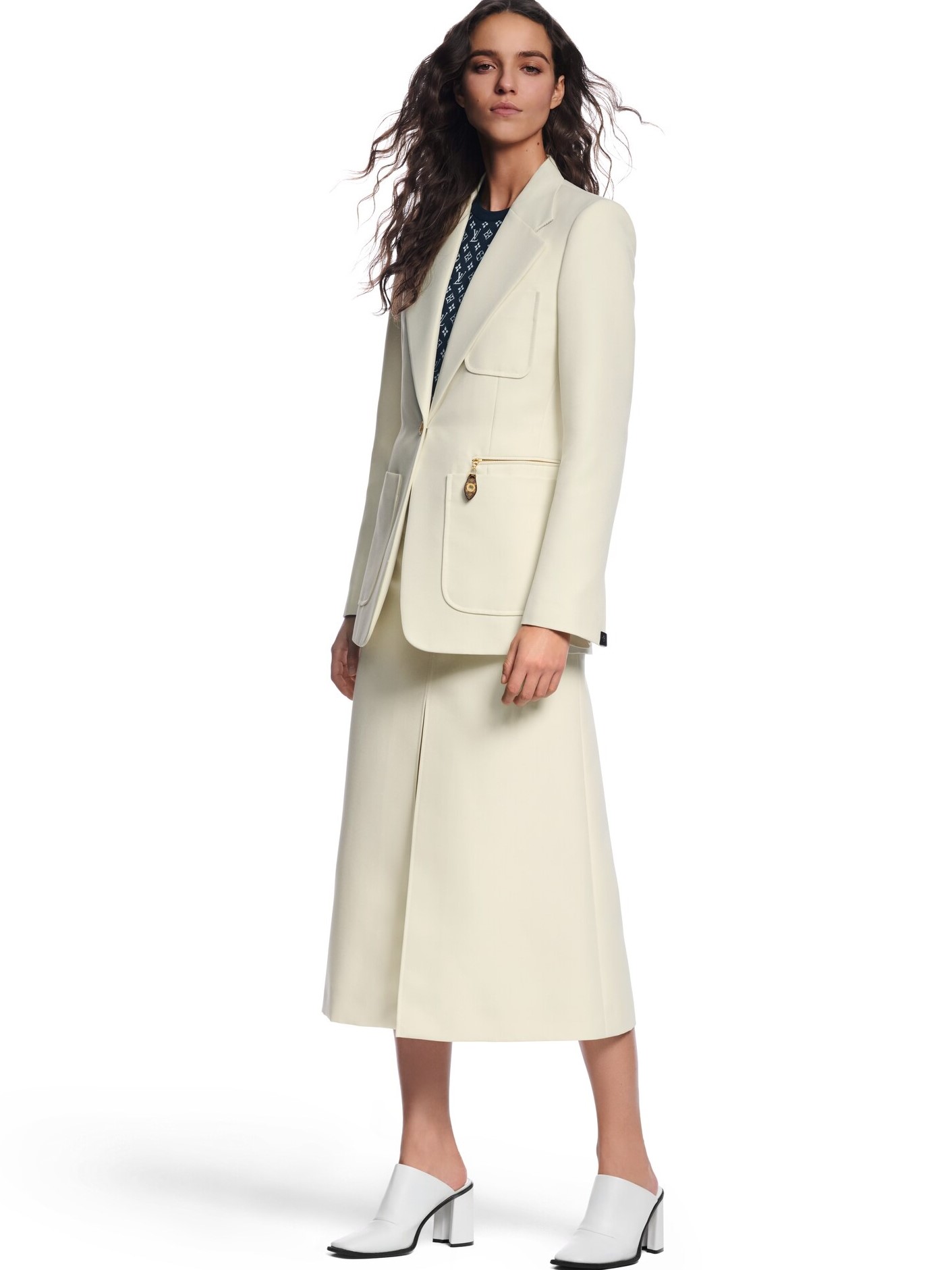 Áo khoác vest LV Louis Vuitton Technical Gabardine Preppy Blazer 6