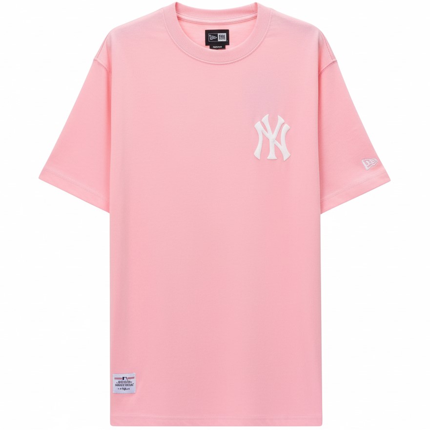 Áo thun New Era New York Yankees Flowers T-shirt Pink 1