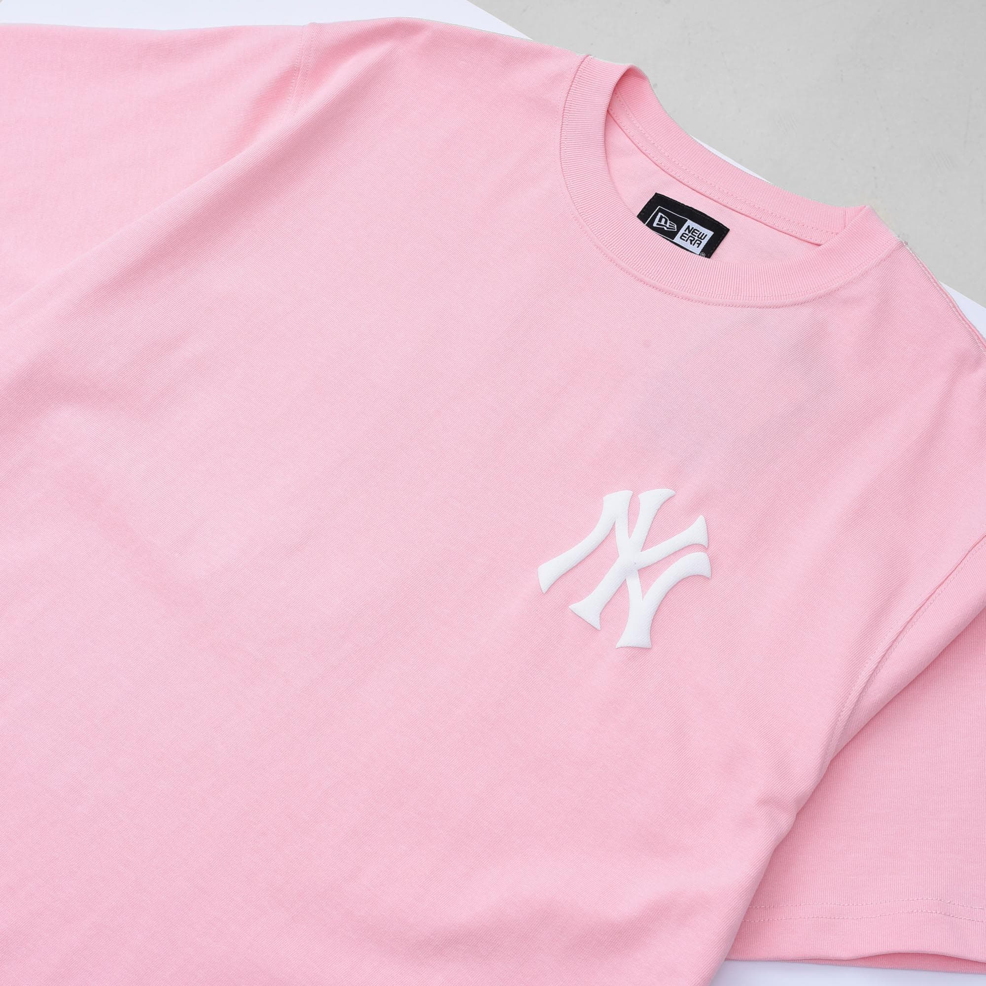 Áo thun New Era New York Yankees Flowers T-shirt Pink 4