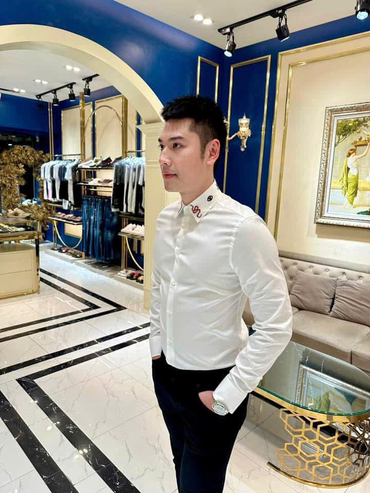 Áo Gucci Nam White Symbols Shirt with Snake Eye and UFO Design 6