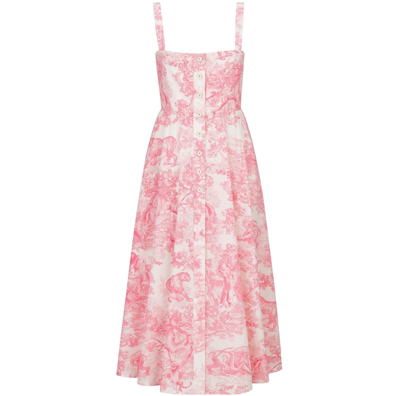 Váy đầm Dior Dioriviera Flared Mid-Length Dress 1