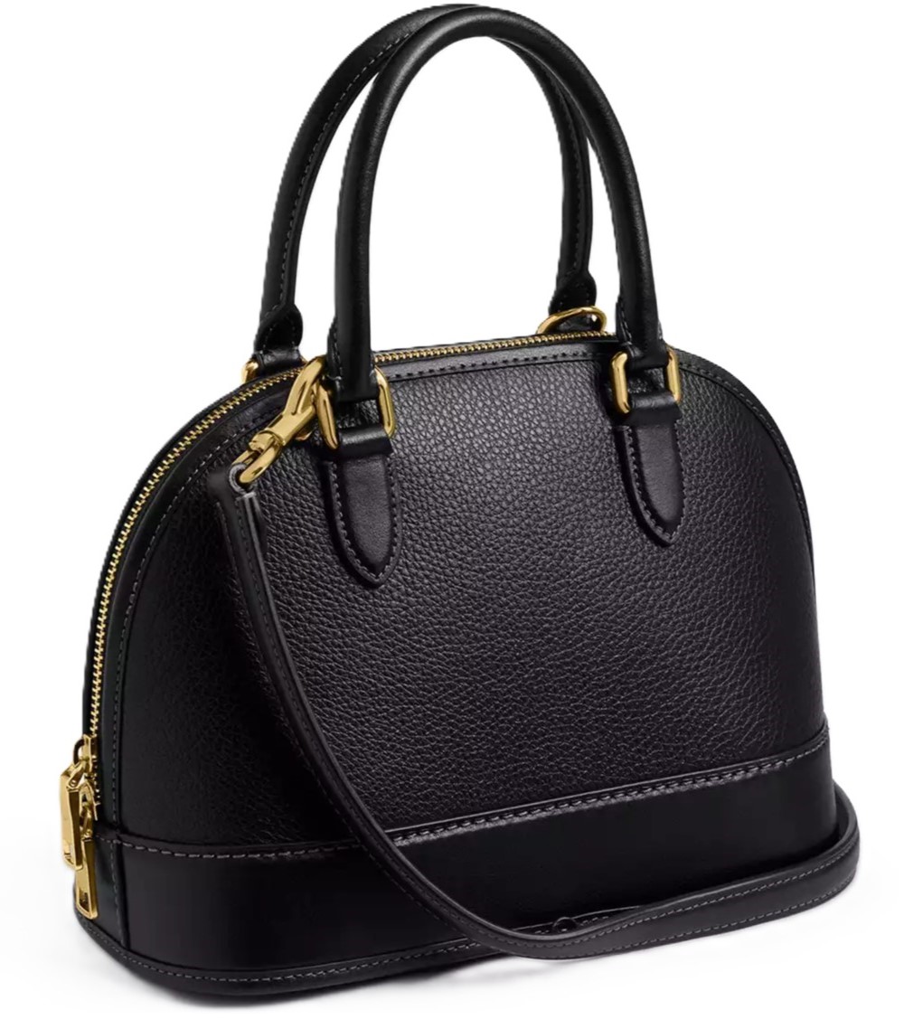 Túi Coach Hến Sabrina Satchel Bag Black CAM55 5
