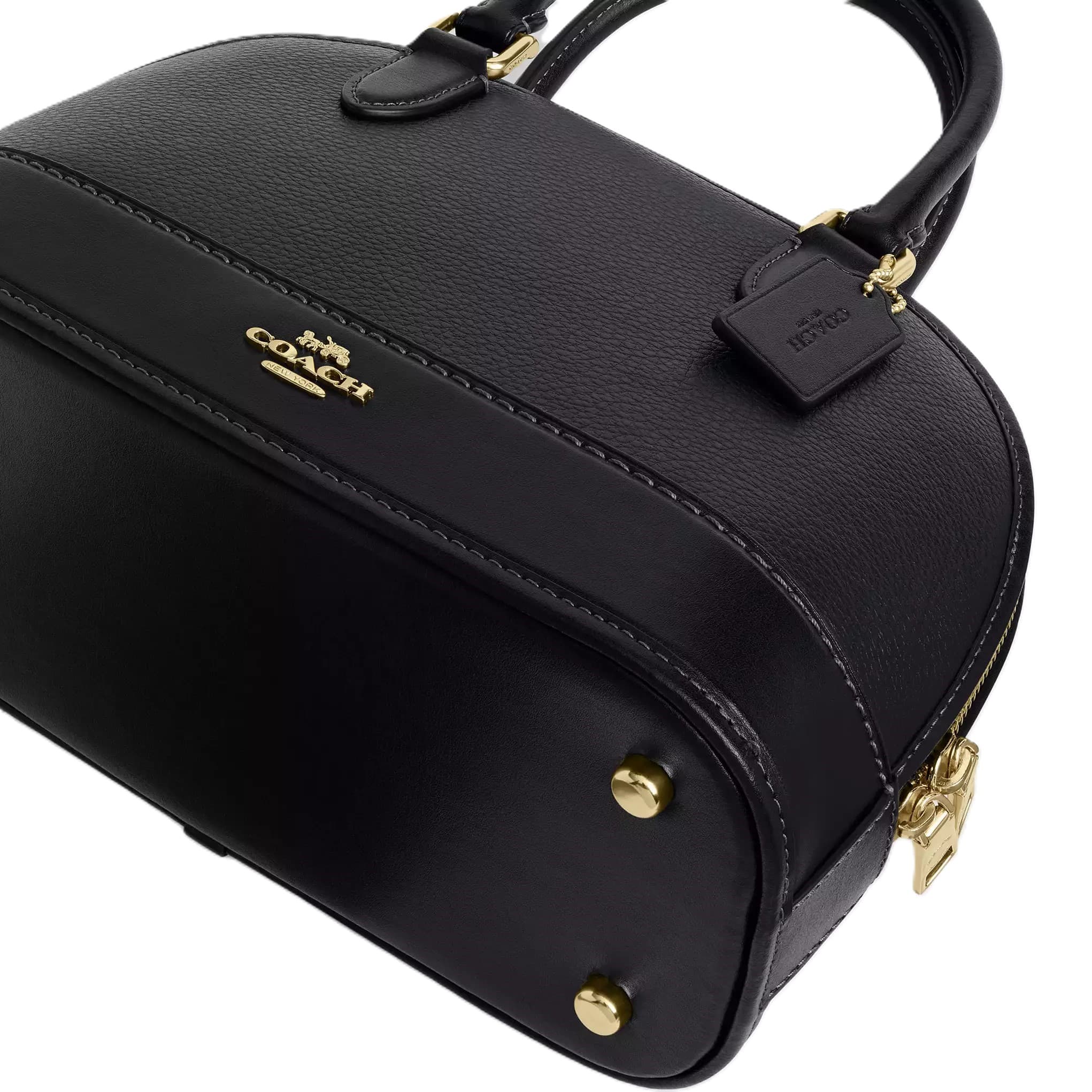 Túi Coach Hến Sabrina Satchel Bag Black CAM55 8