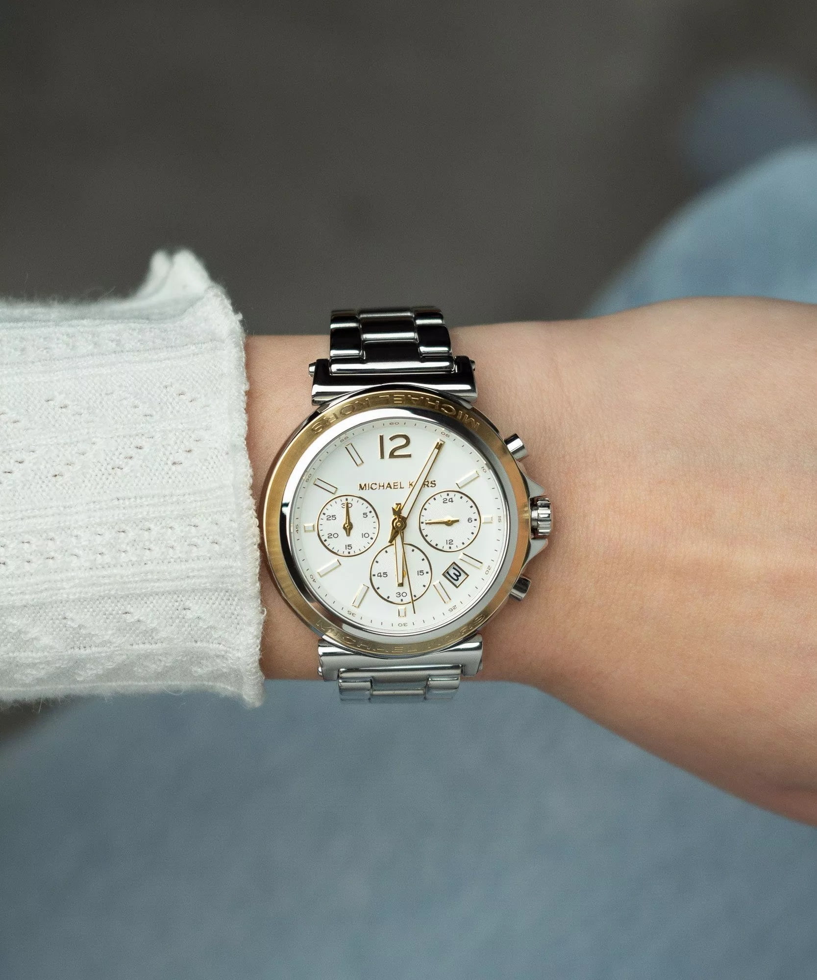 Đồng hồ nữ Michael Kors Maren Ladies Chronograph Watch MK7495 5