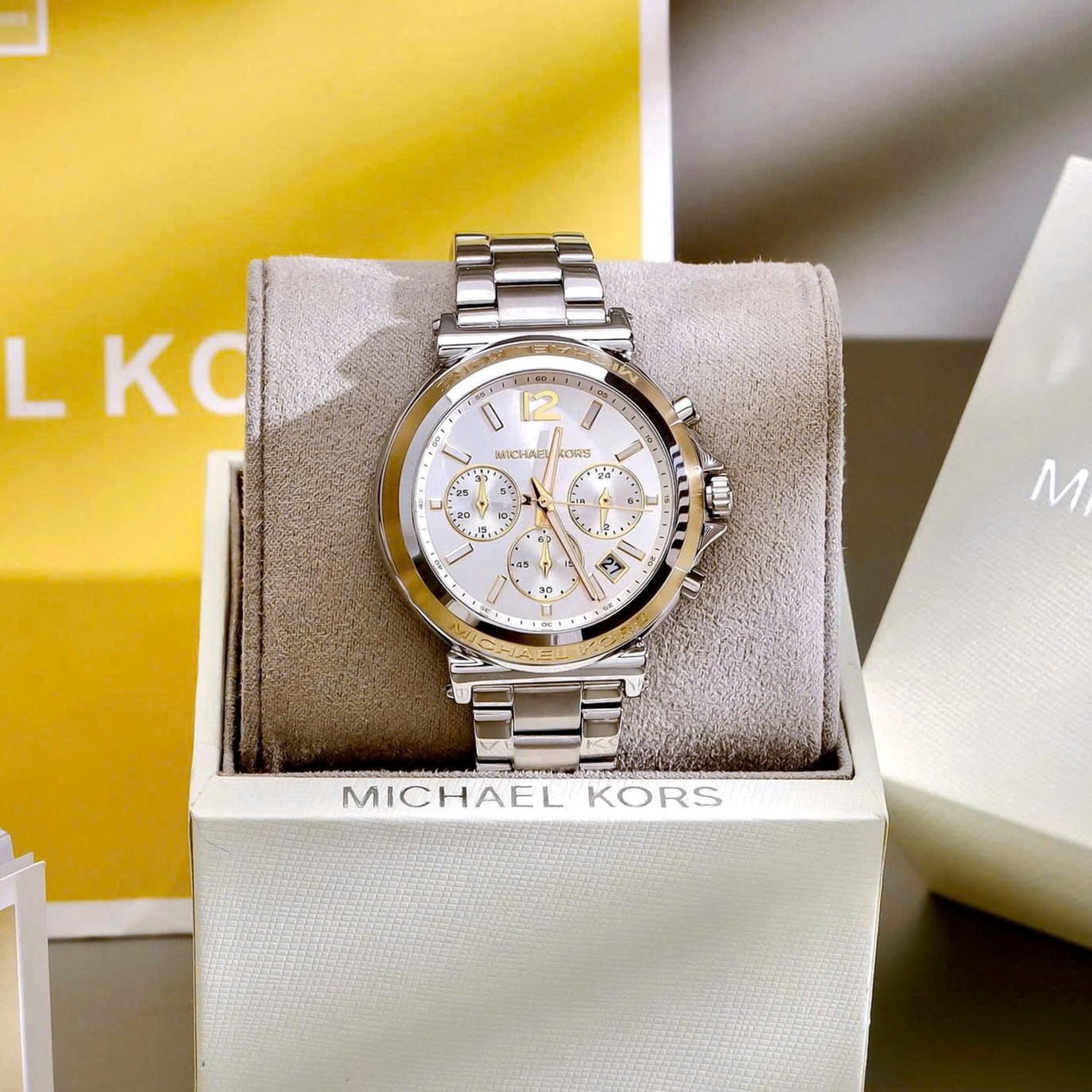 Đồng hồ nữ Michael Kors Maren Ladies Chronograph Watch MK7495 8