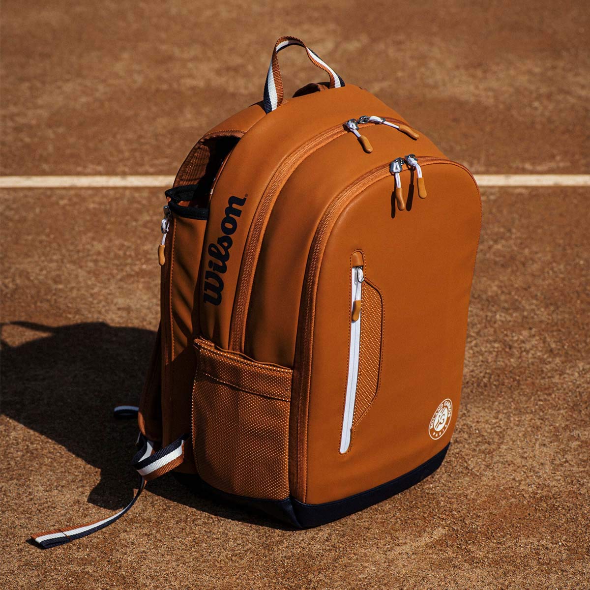 Ba lô Pickleball Wilson Roland Garros Tour Backpack Brown 3
