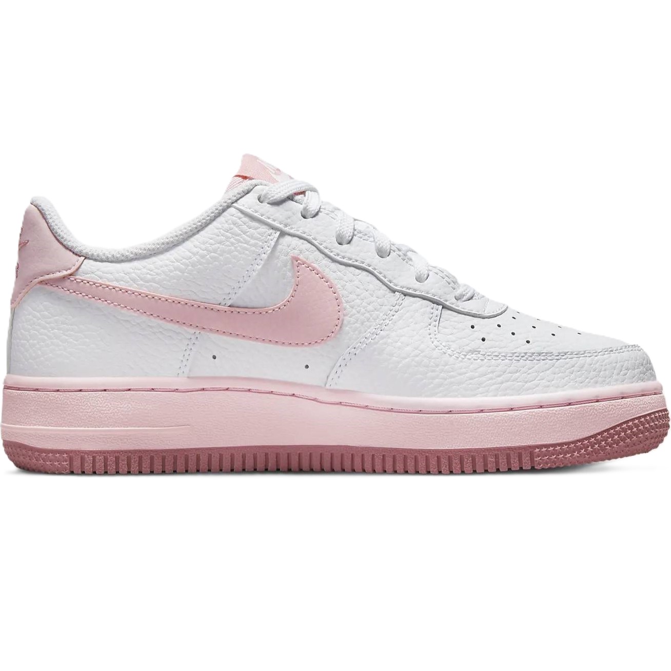 Giày Nike nữ Air Force 1 GS White Pink Foam CT3839-107 3