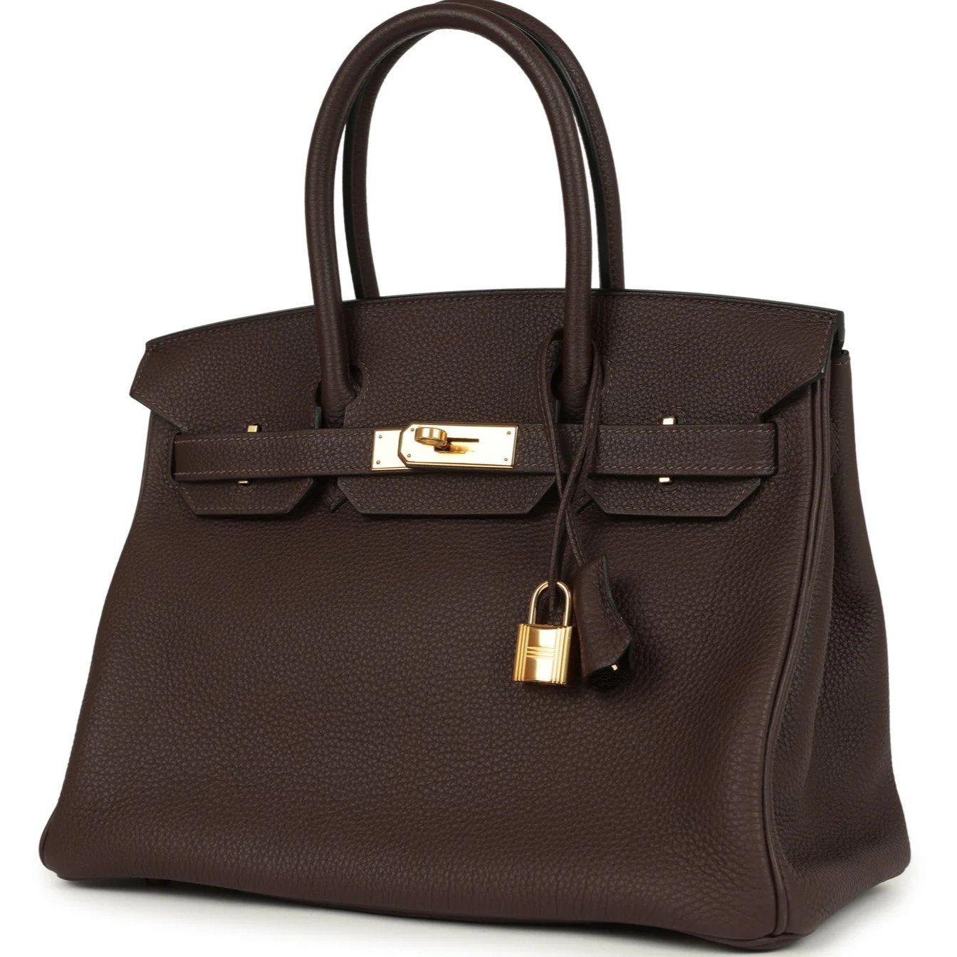 Túi Hermès Birkin 30 Chocolate Togo Gold Hardware 1