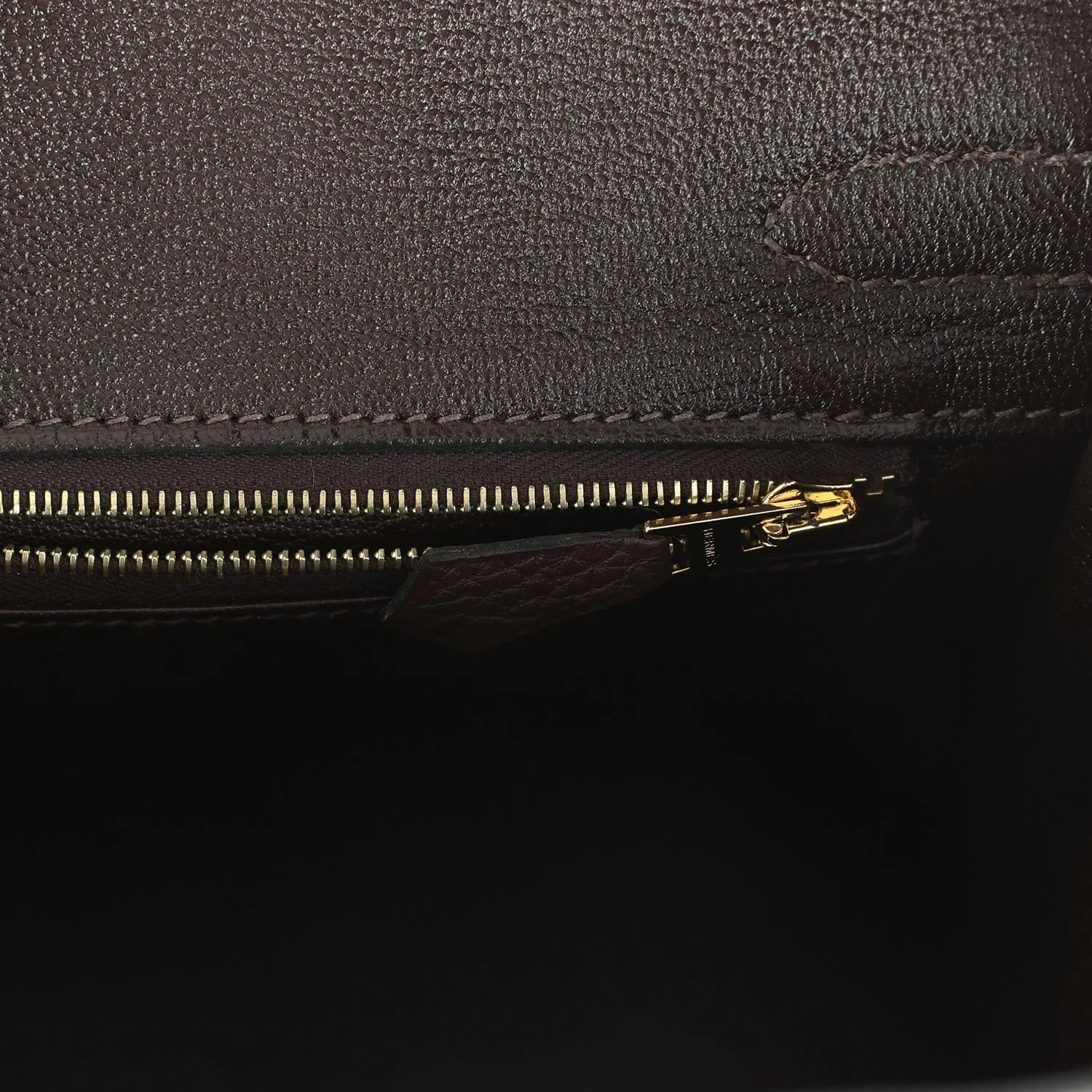 Túi Hermès Birkin 30 Chocolate Togo Gold Hardware 8