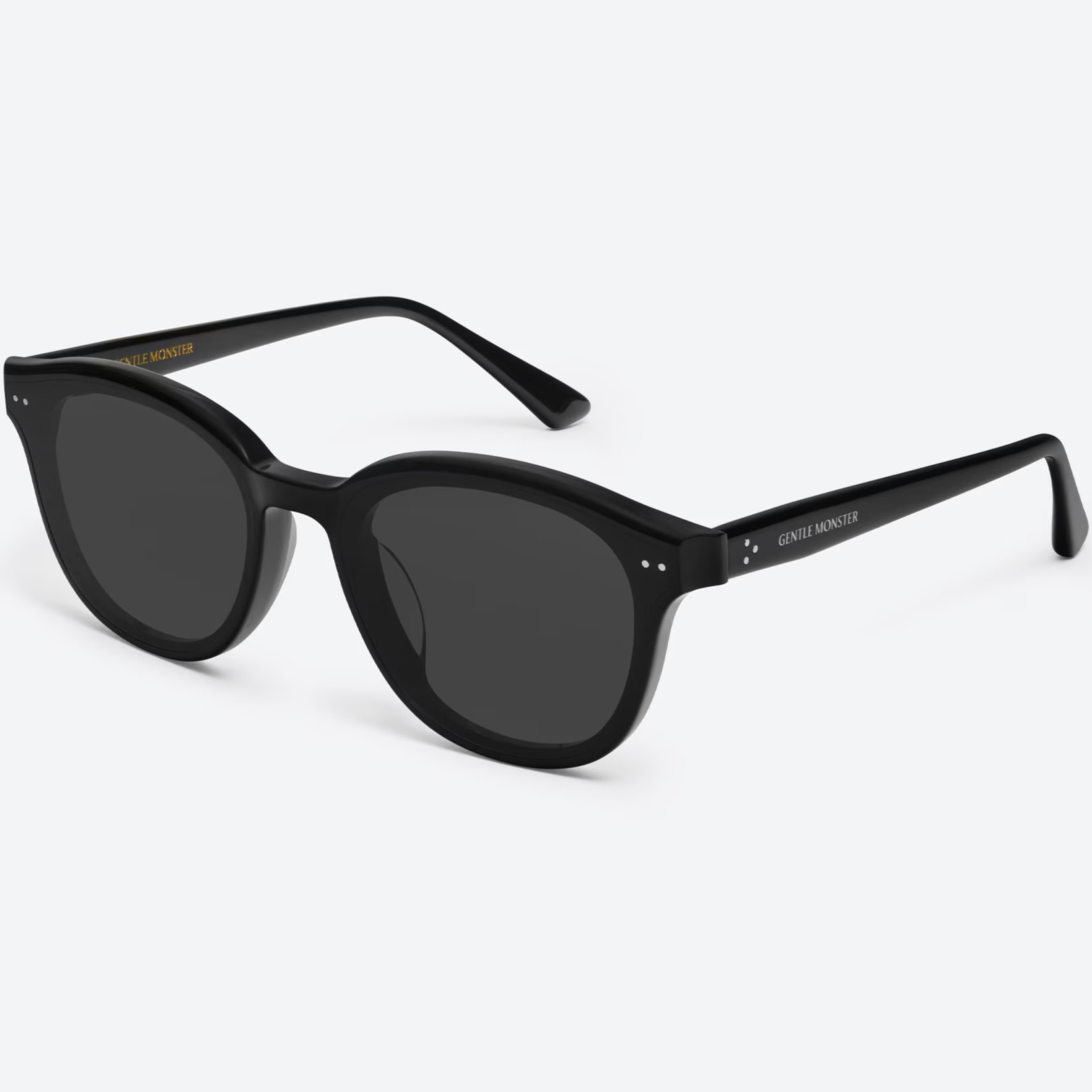 Mắt kính Gentle Monster Jade 01 Black Lenses Black Acetate Frame 7