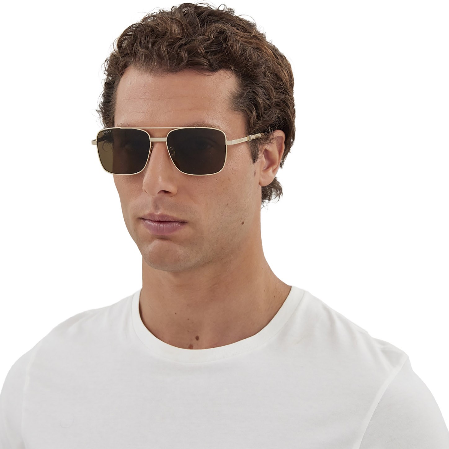 Kính Mát Gucci Eyewear Sunglasses Gold Brown GG1441S 002 5