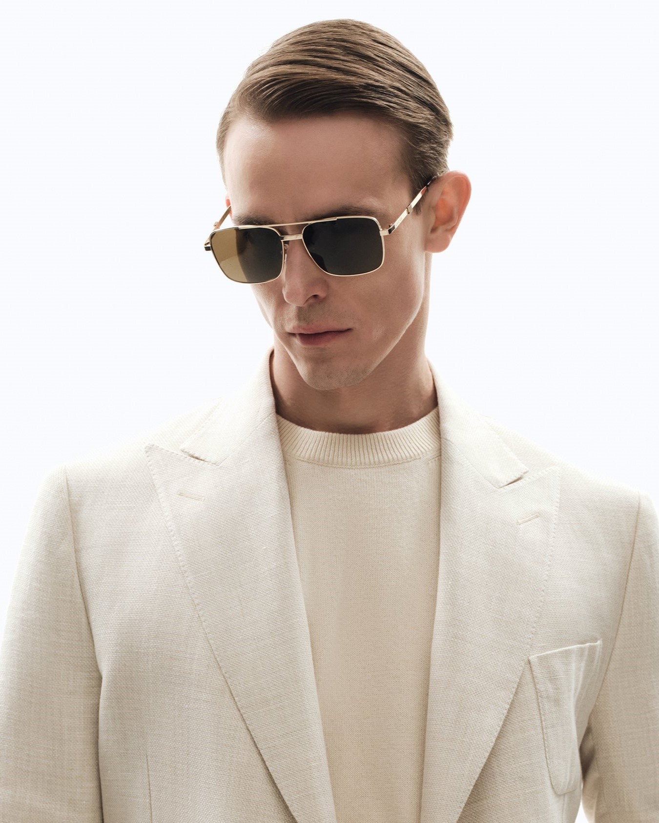 Kính Mát Gucci Eyewear Sunglasses Gold Brown GG1441S 002 6