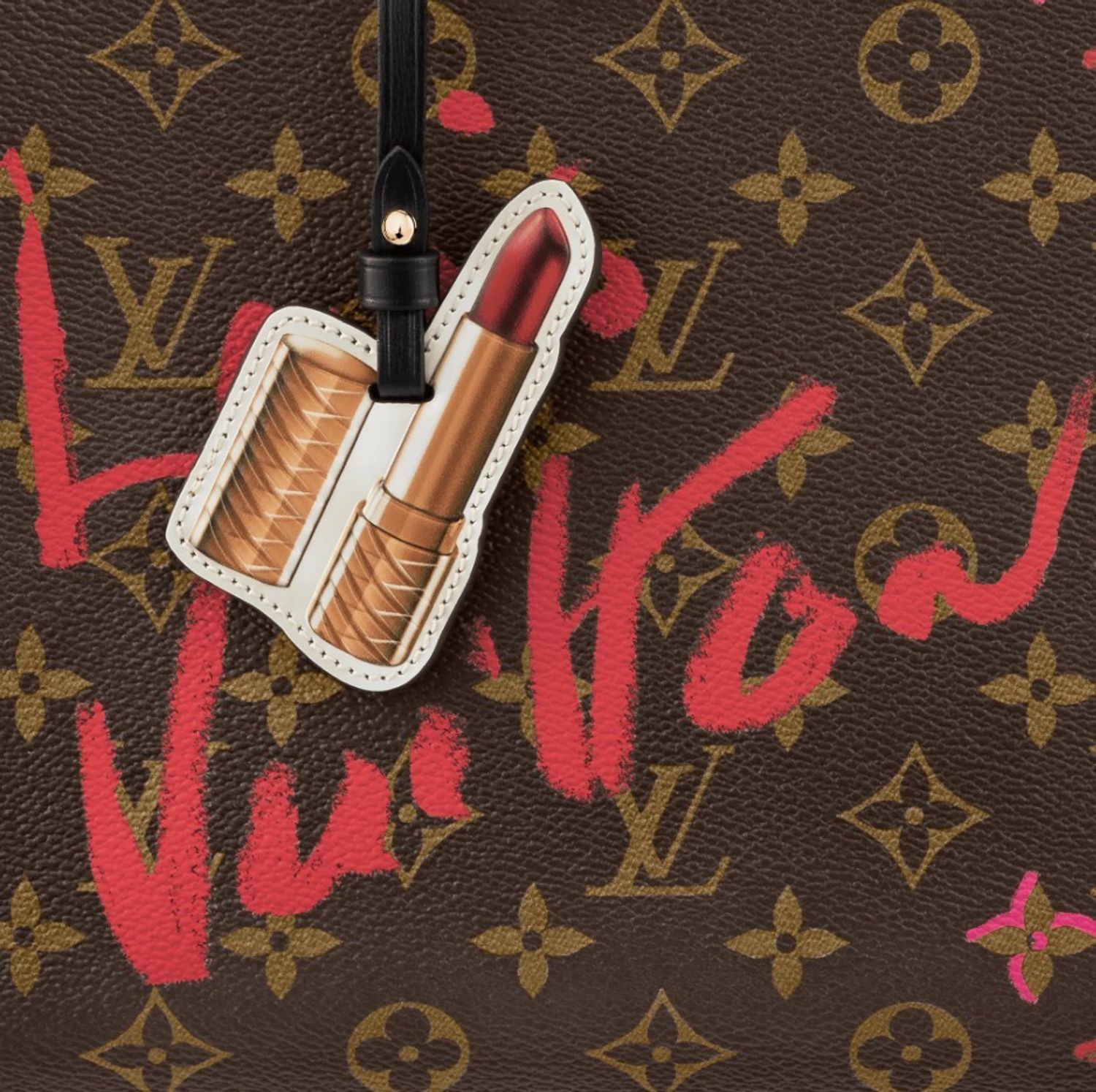 TÚI XÁCH NỮ LOUIS VUITTON LV TOTE ONTHEGO LIMITED EDITION FALL IN LOVE MONOGRAM CANVAS MM 4