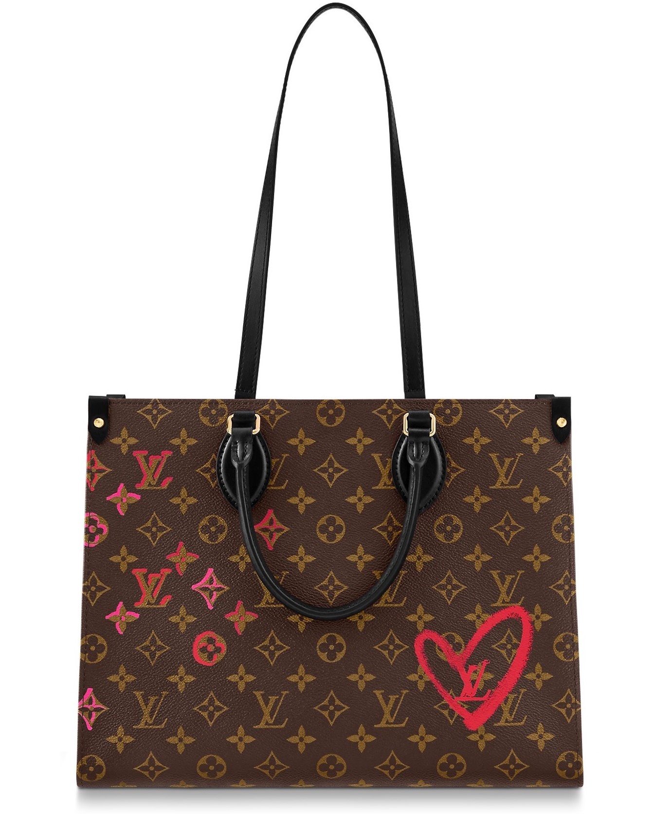 TÚI XÁCH NỮ LOUIS VUITTON LV TOTE ONTHEGO LIMITED EDITION FALL IN LOVE MONOGRAM CANVAS MM 5