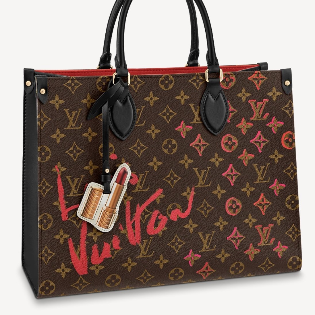 TÚI XÁCH NỮ LOUIS VUITTON LV TOTE ONTHEGO LIMITED EDITION FALL IN LOVE MONOGRAM CANVAS MM 7