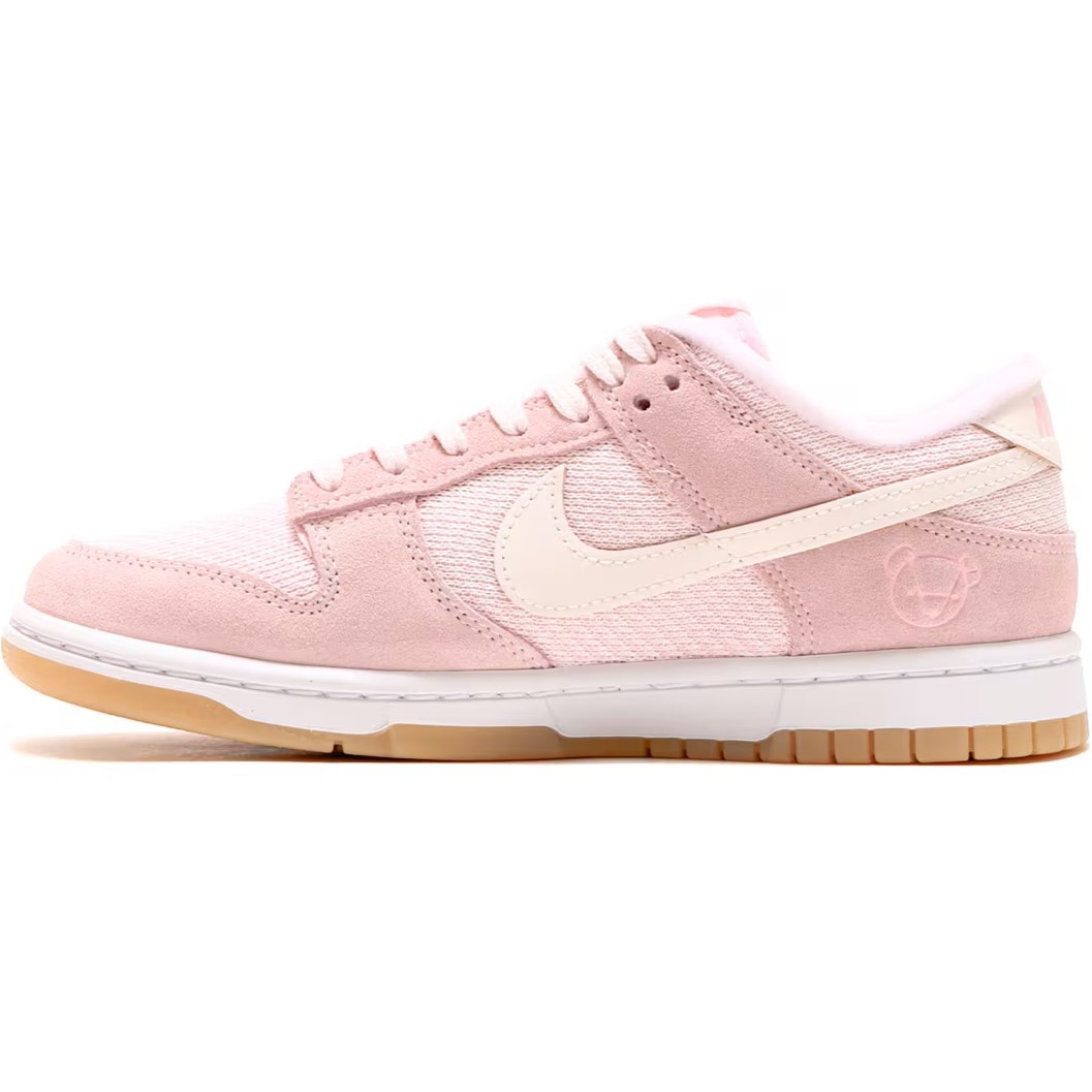 Giày Nike nữ Dunk Low Teddy Bear Light Soft Pink DZ5318-640 8