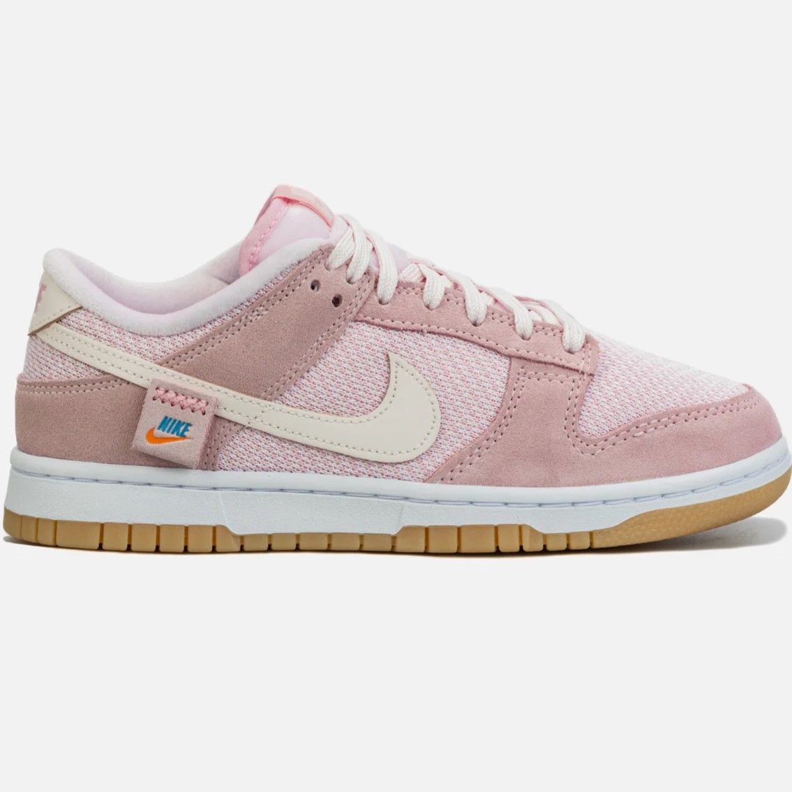 Giày Nike nữ Dunk Low Teddy Bear Light Soft Pink DZ5318-640 7